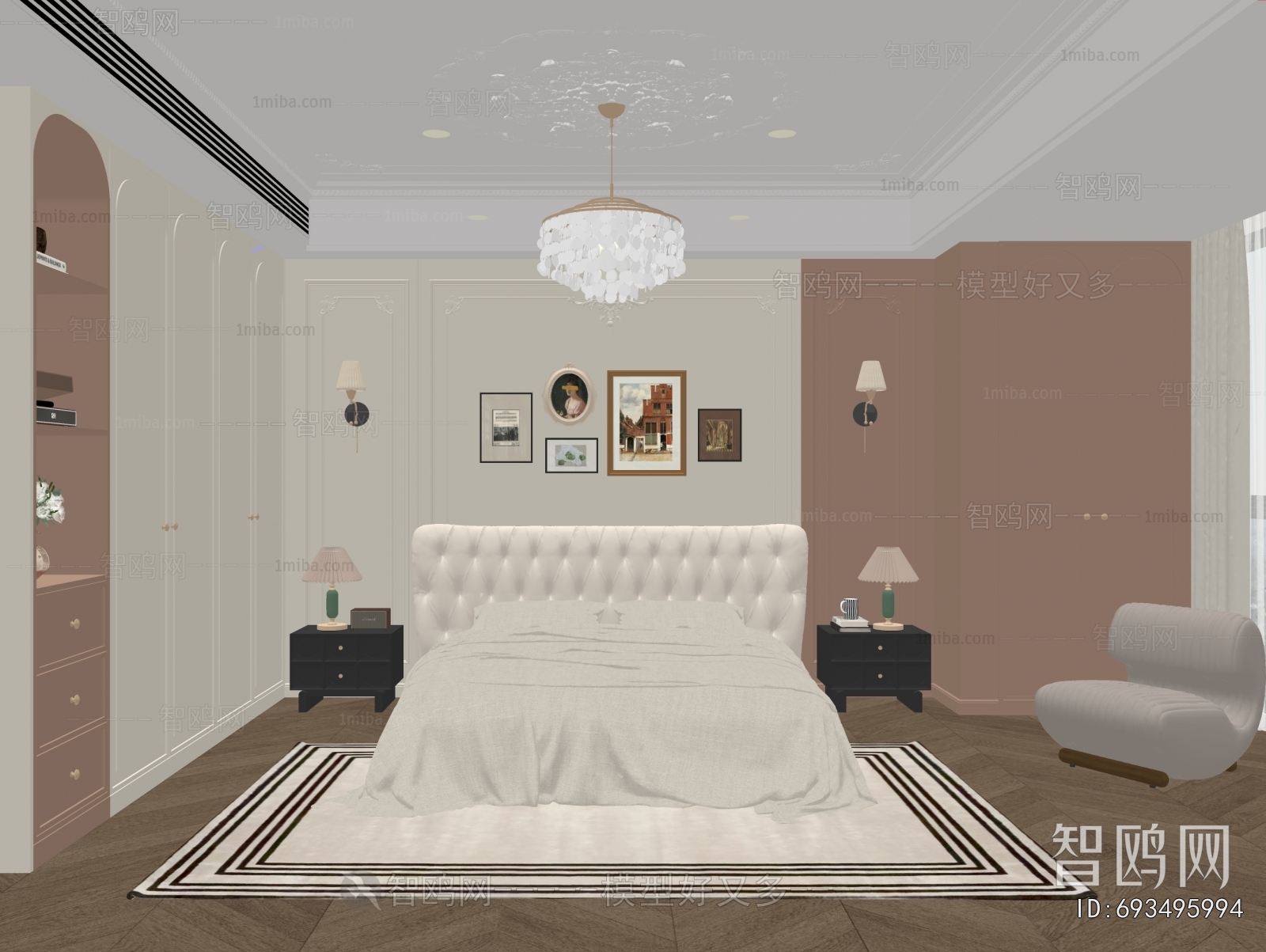 French Style Bedroom