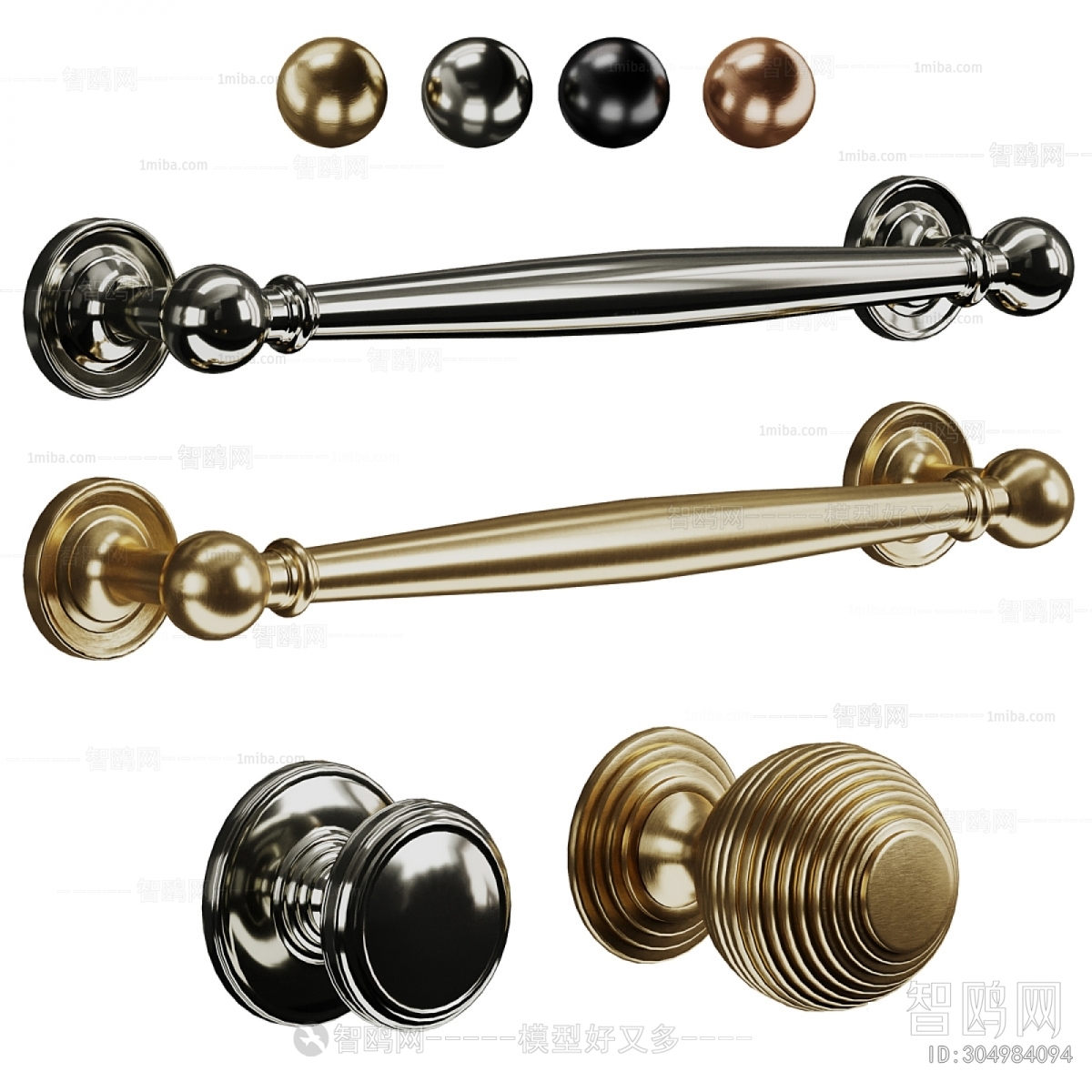 French Style Door Handle