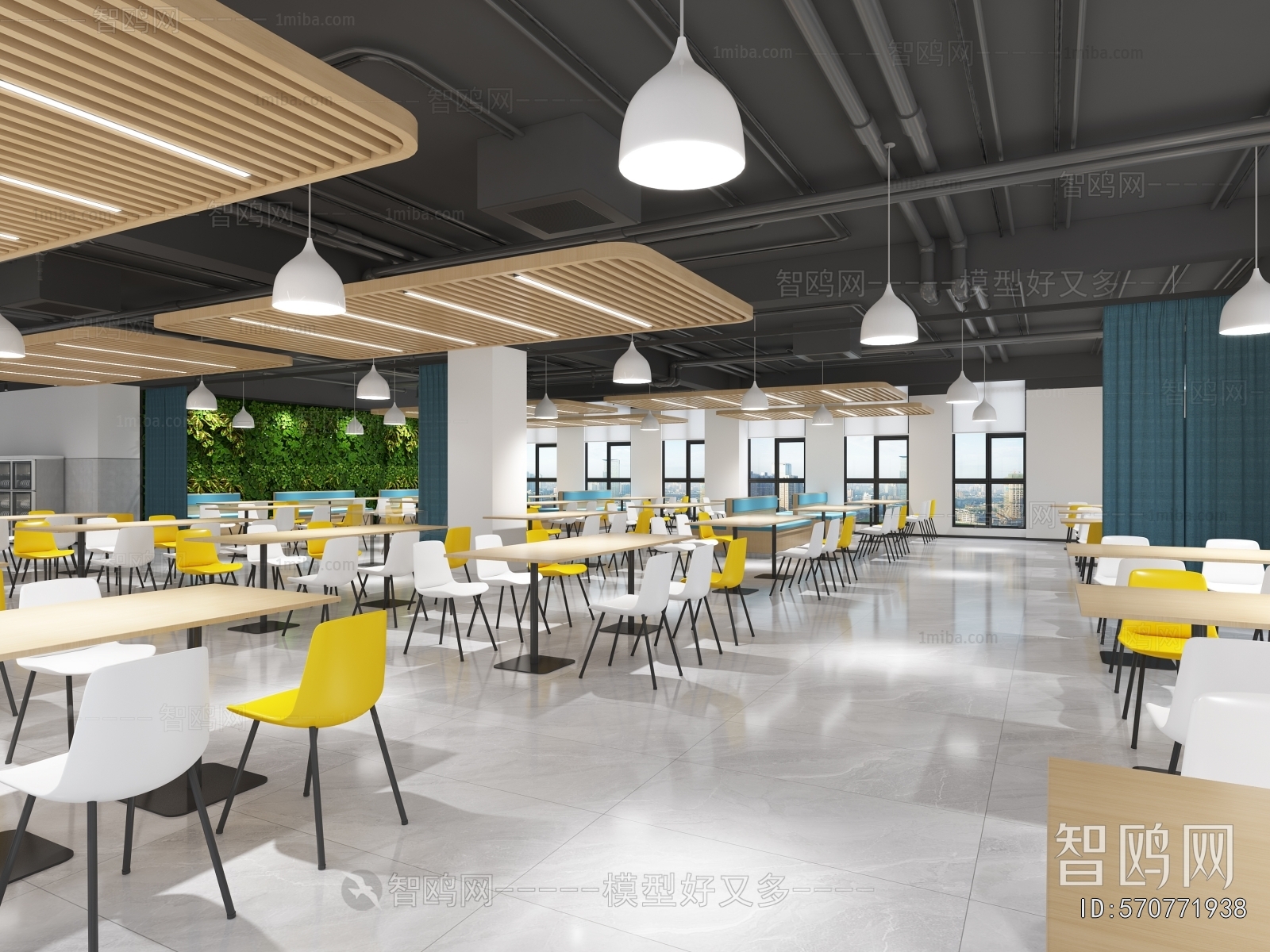 Modern Office Canteen