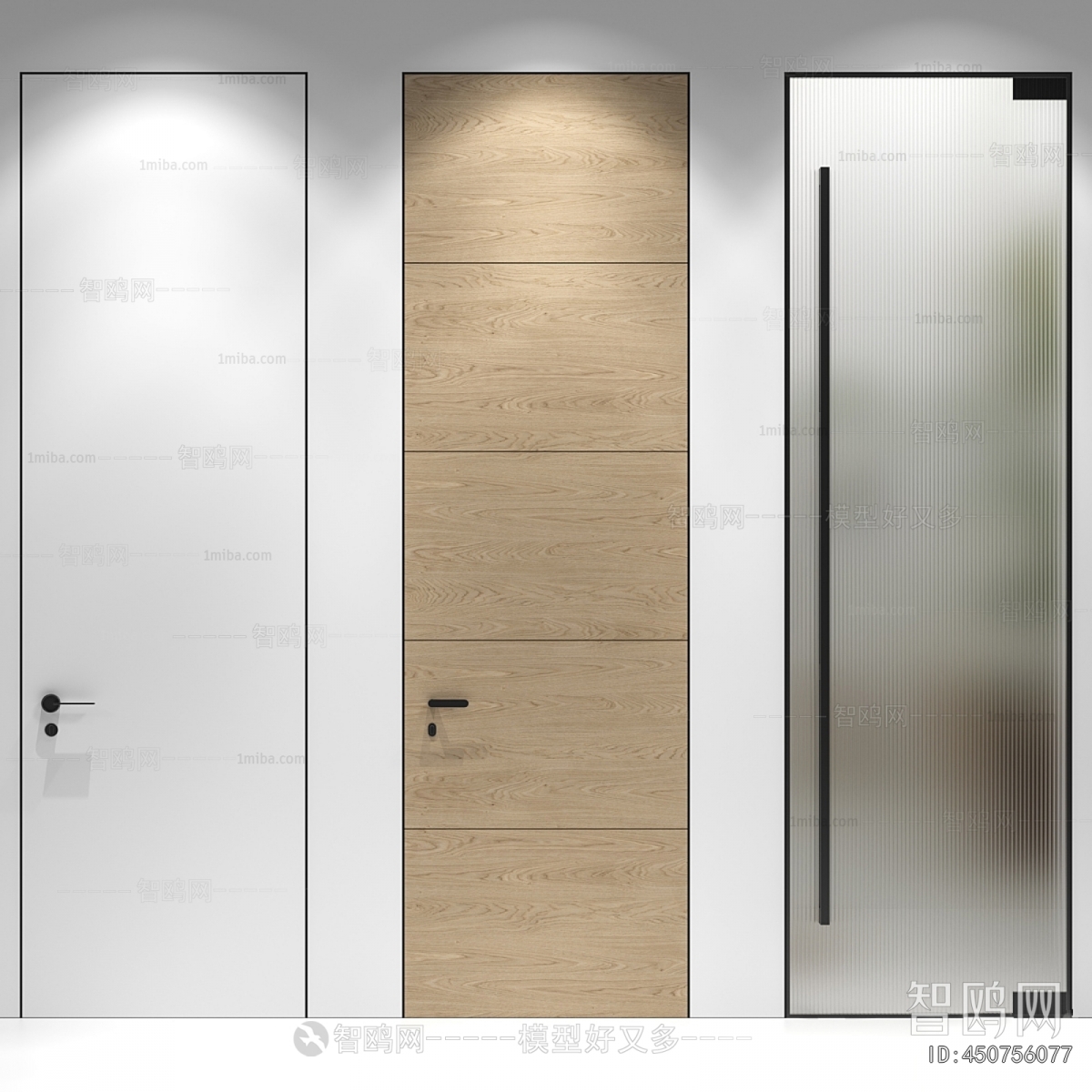 Modern Single Door