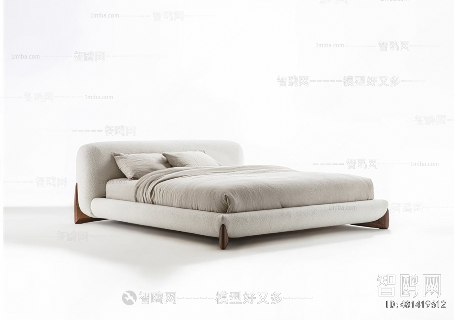 Nordic Style Double Bed