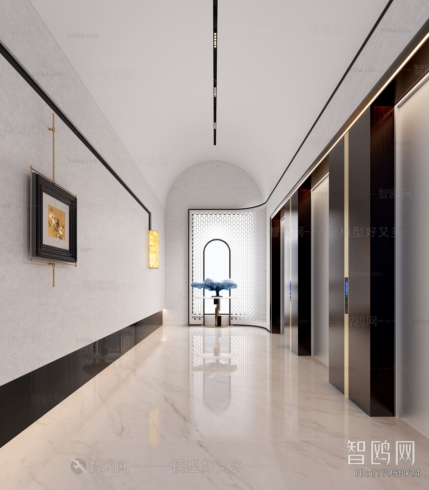 Modern Elevator Hall