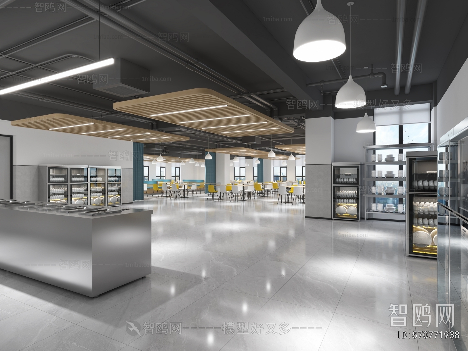 Modern Office Canteen