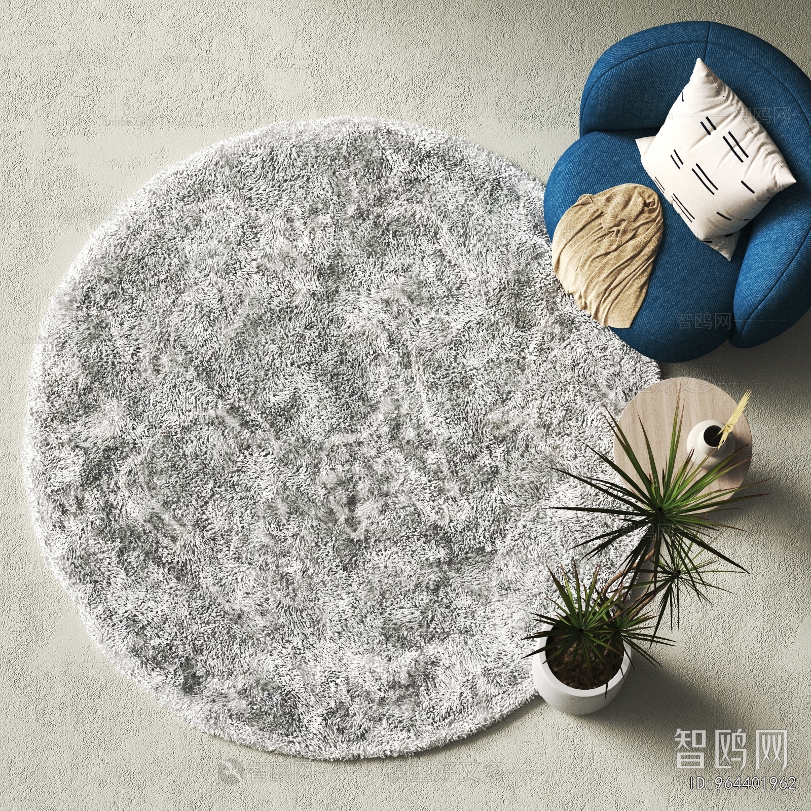 Modern Circular Carpet