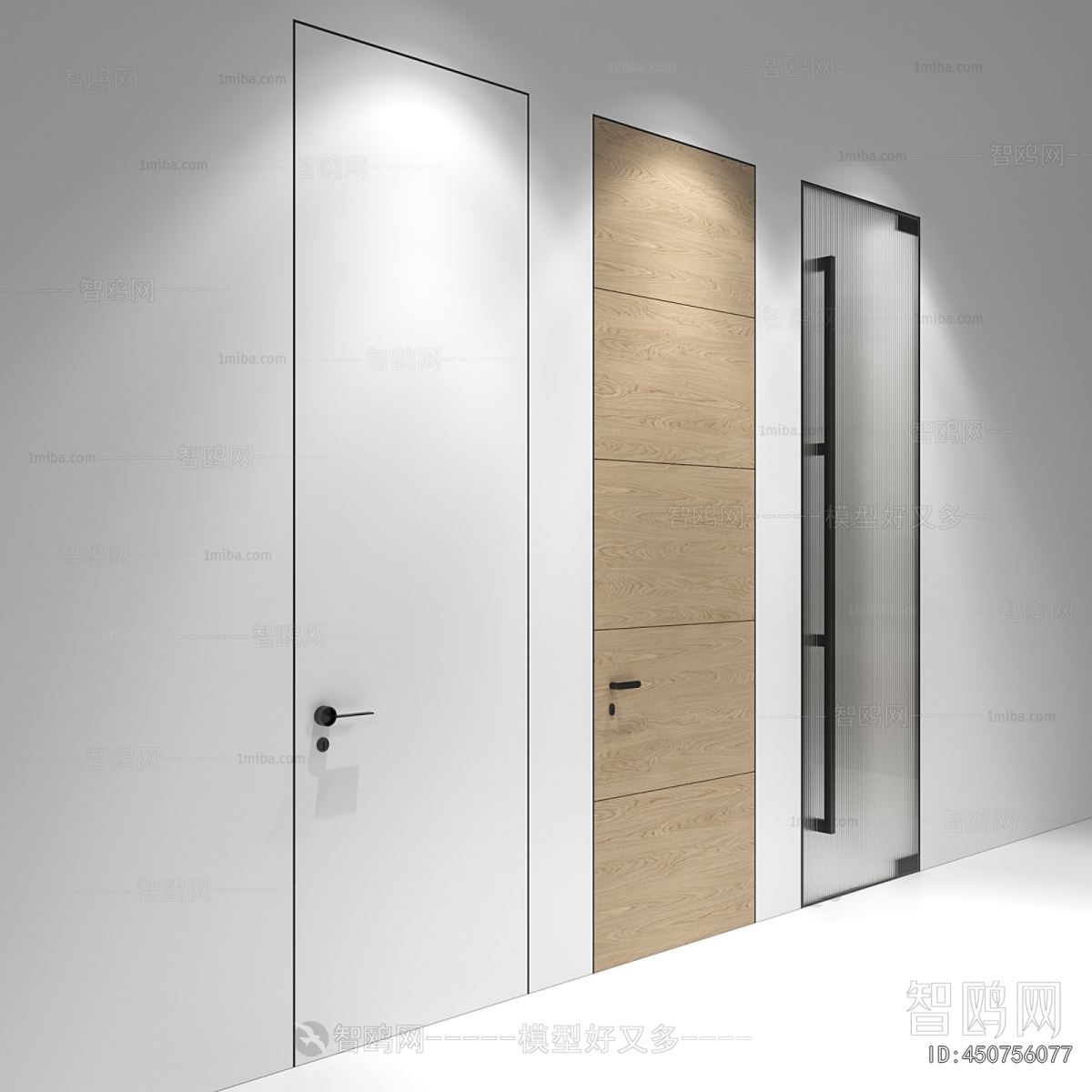 Modern Single Door