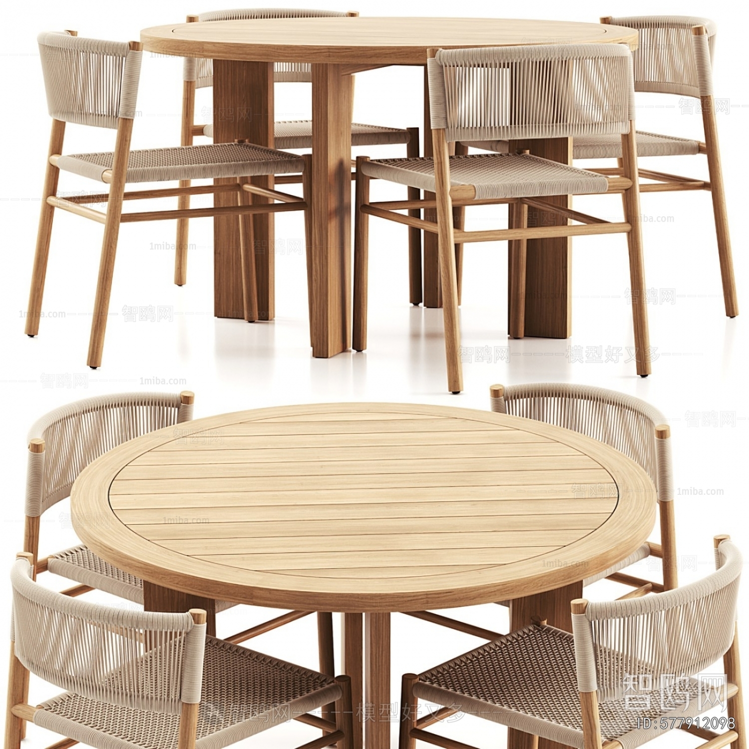 Nordic Style Dining Table And Chairs