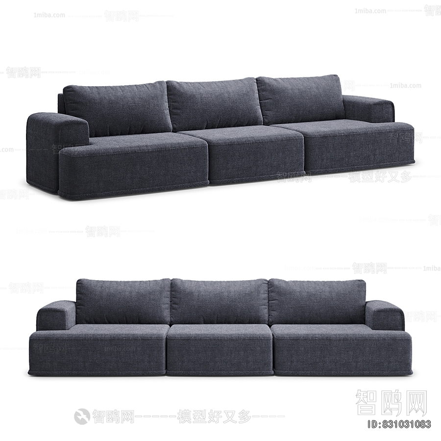 Modern Three-seat Sofa