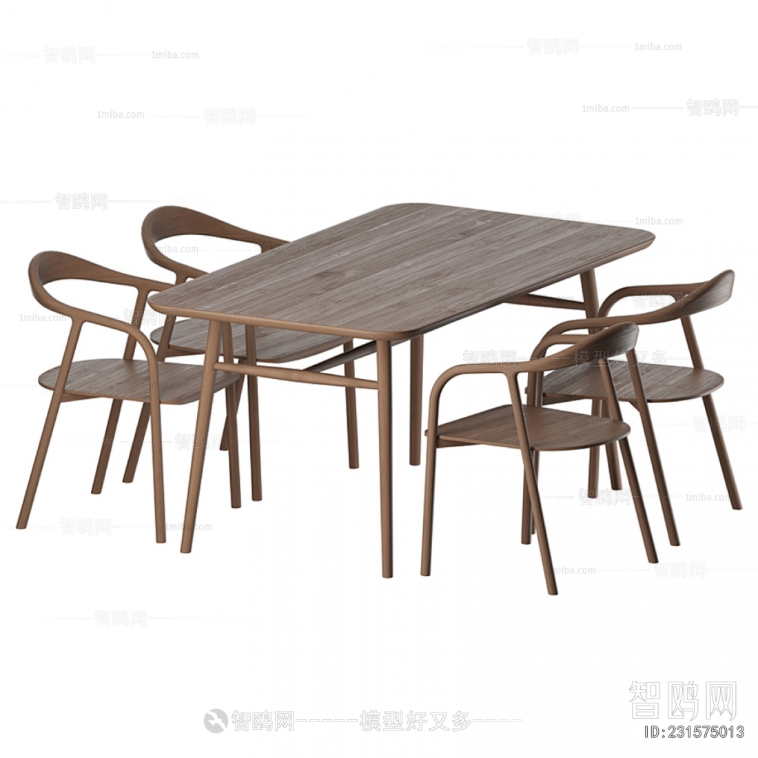 Nordic Style Dining Table And Chairs