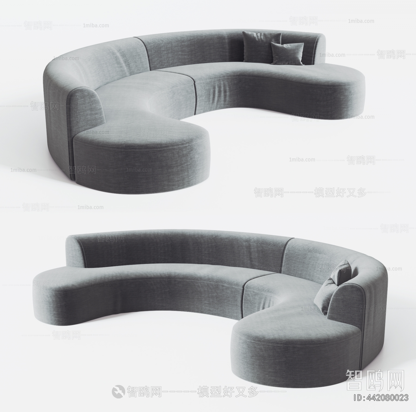 Modern Curved Sofa