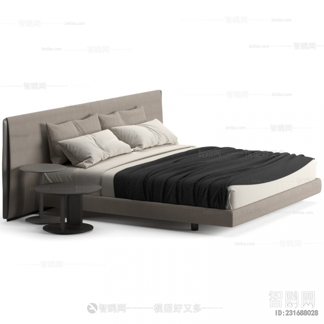 Modern Double Bed