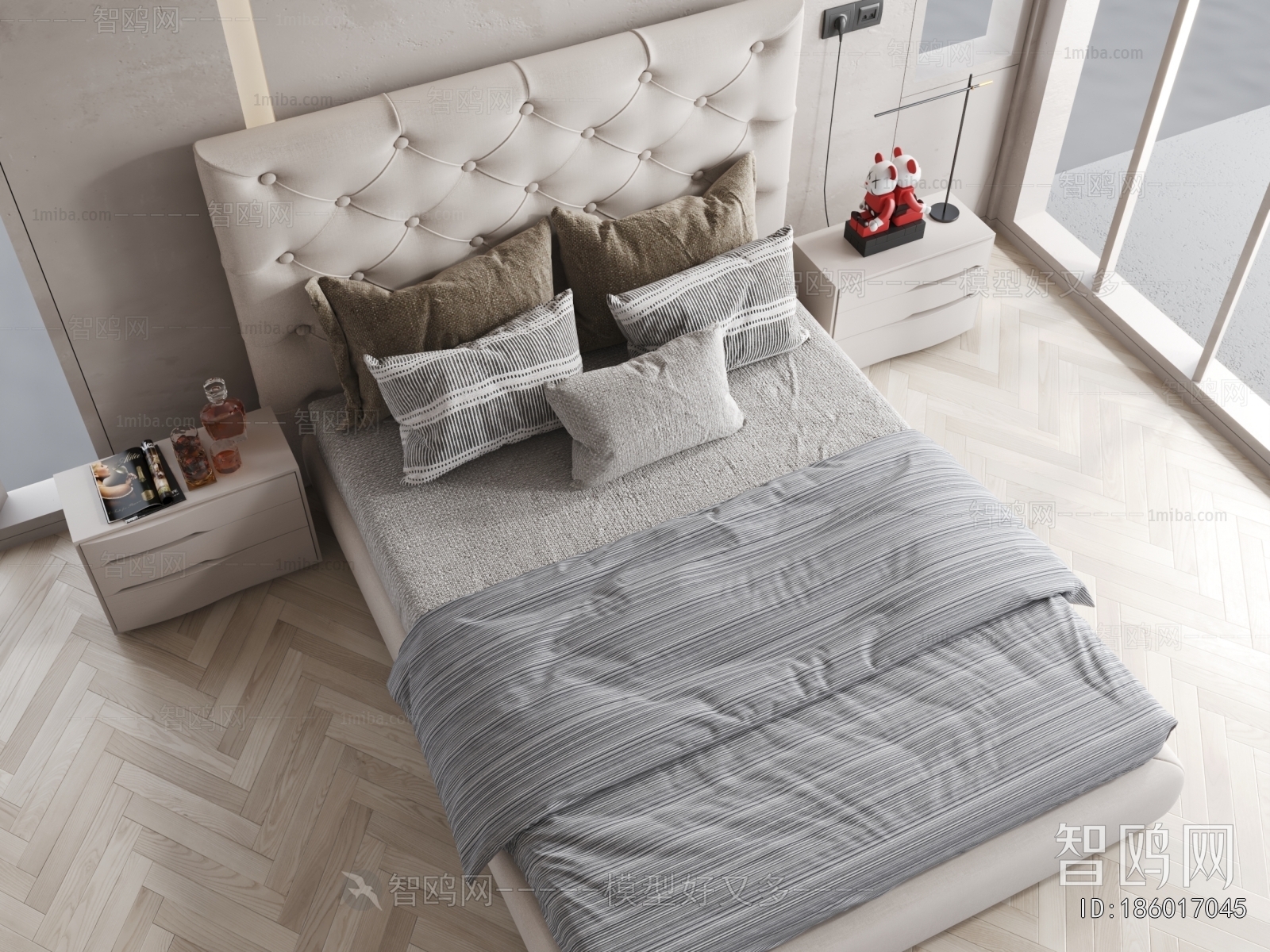 American Style Double Bed