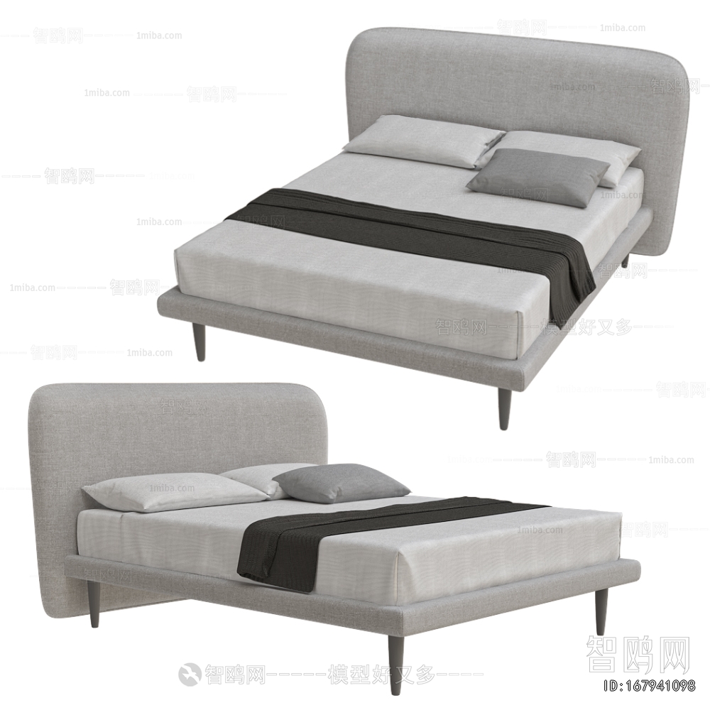 Modern Double Bed