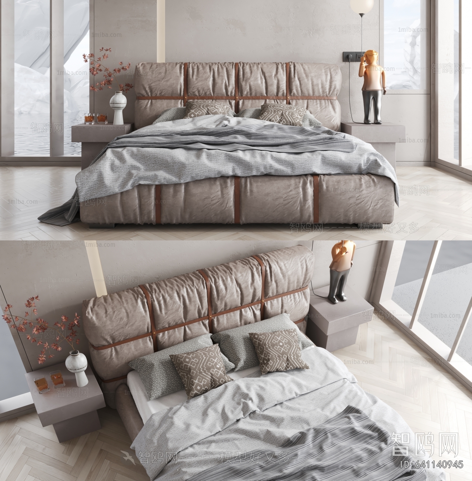 Modern Double Bed