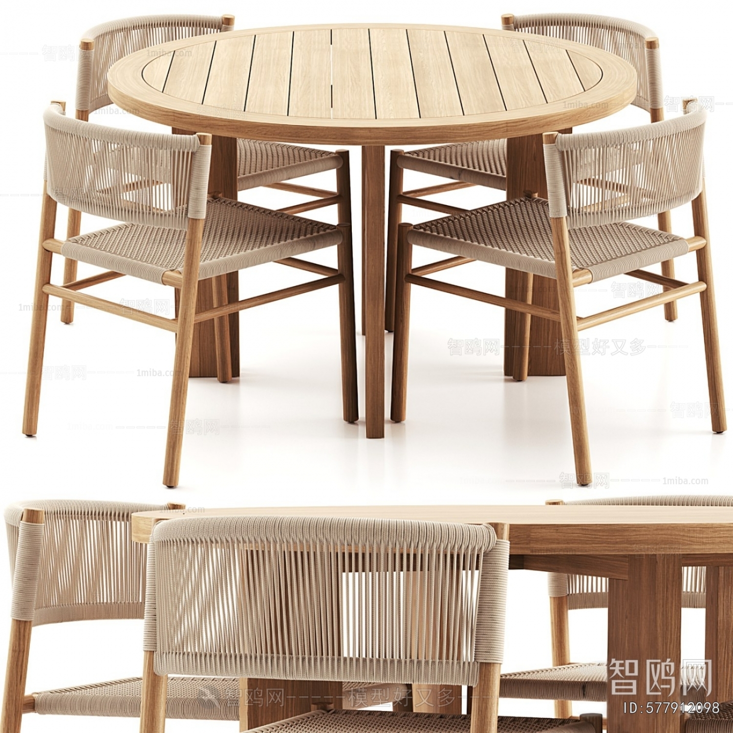 Nordic Style Dining Table And Chairs