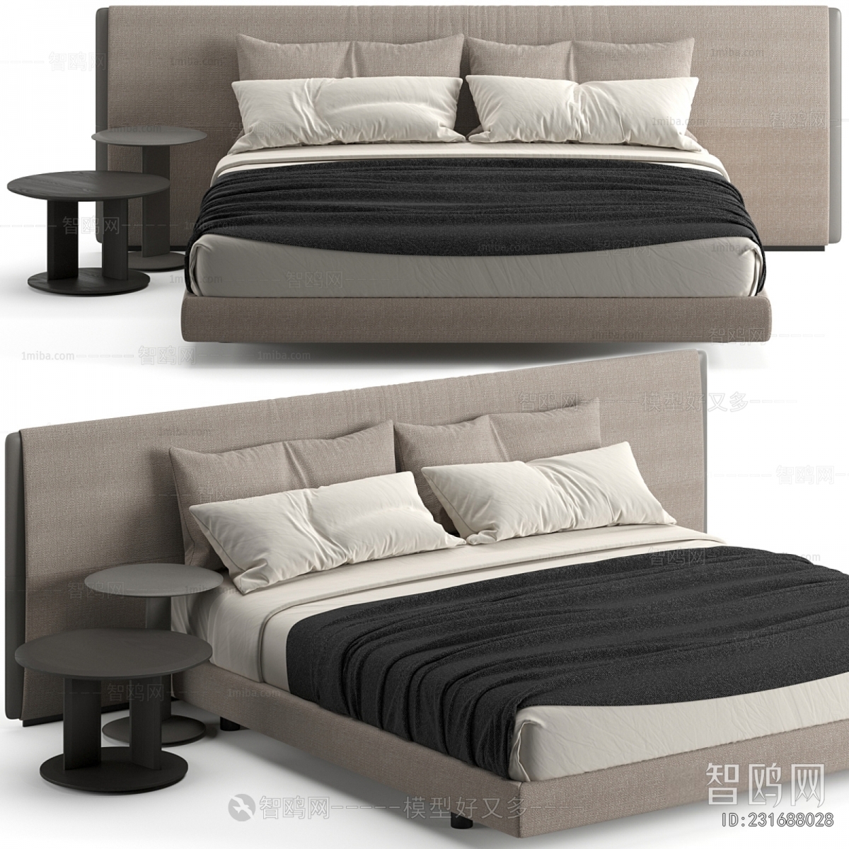 Modern Double Bed