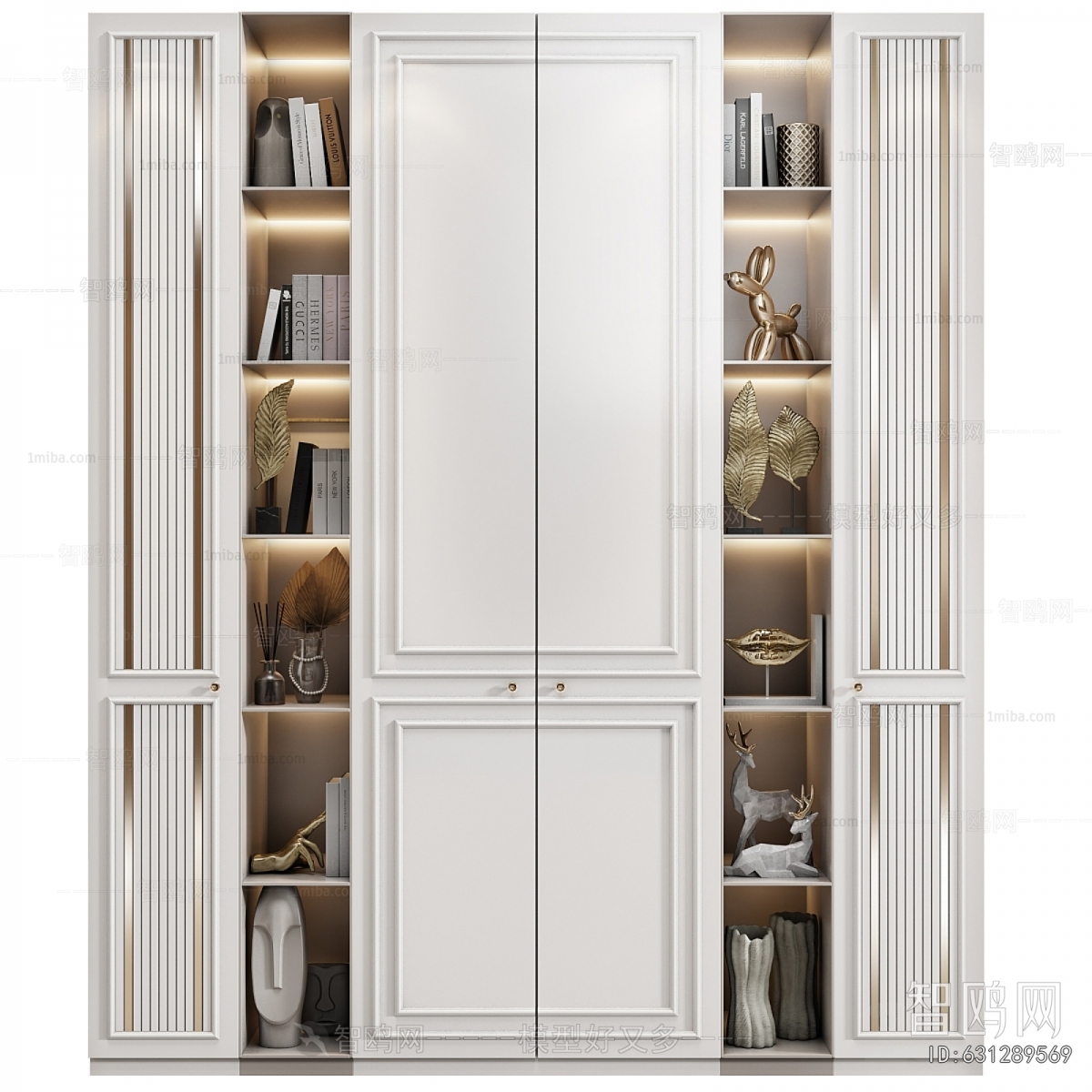 Simple European Style Decorative Cabinet