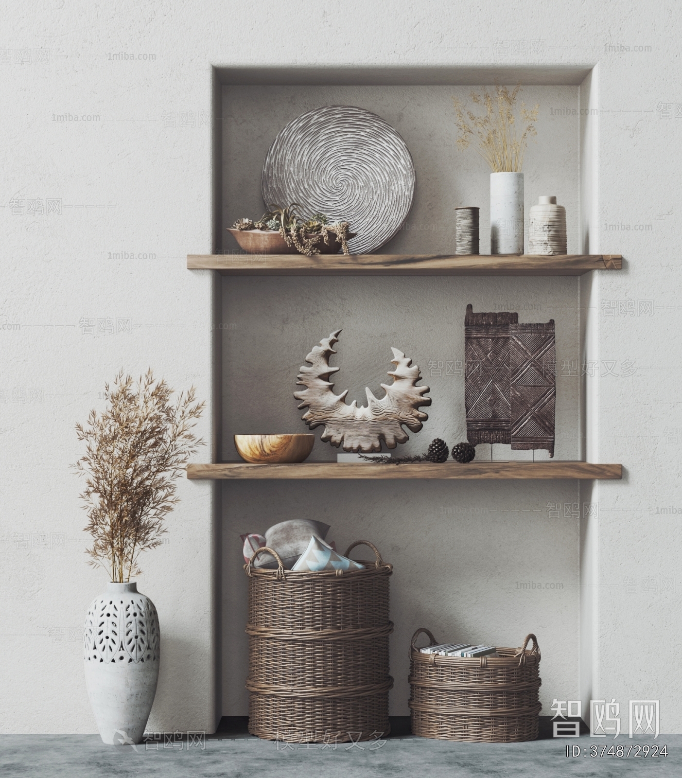 Wabi-sabi Style Decorative Set