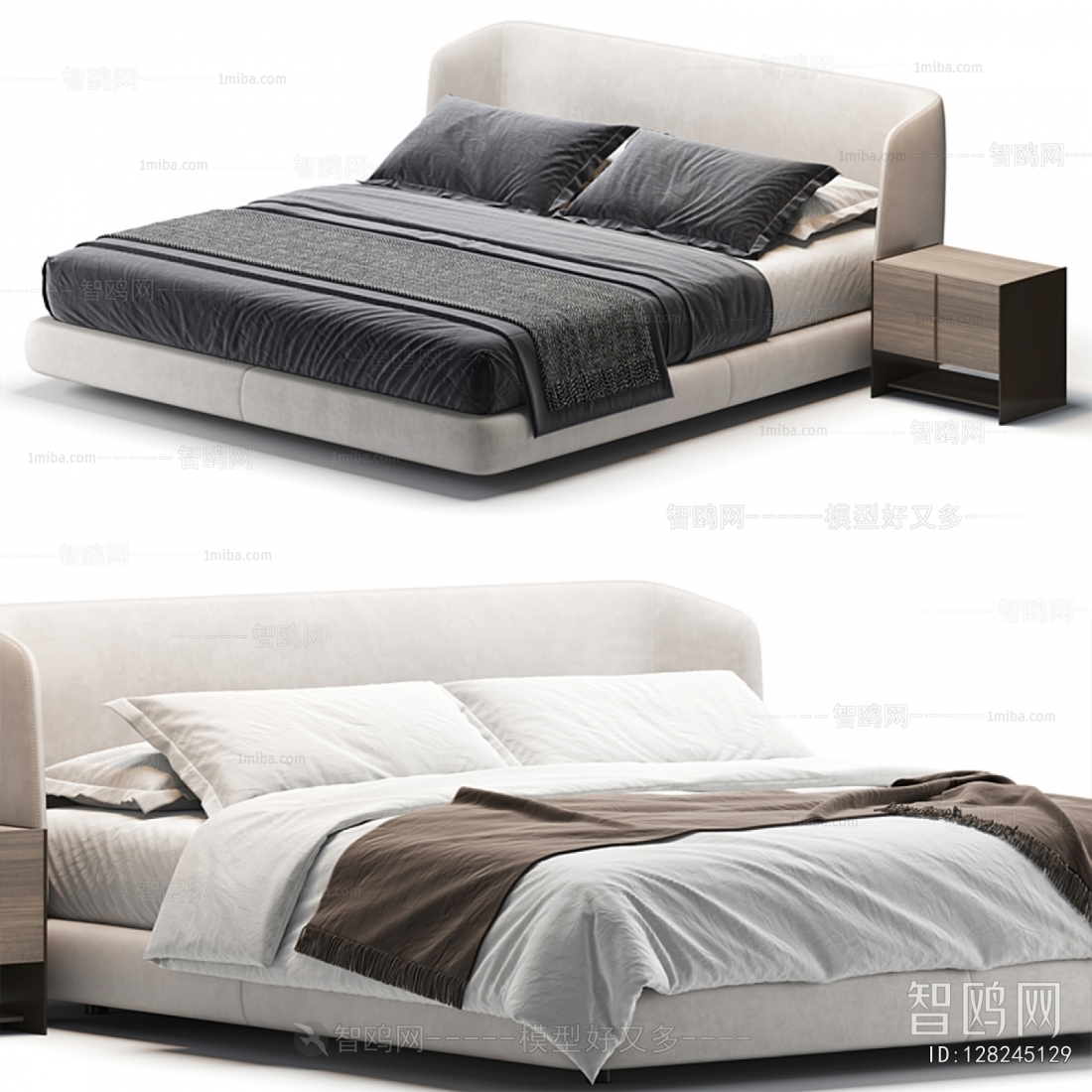 Modern Double Bed