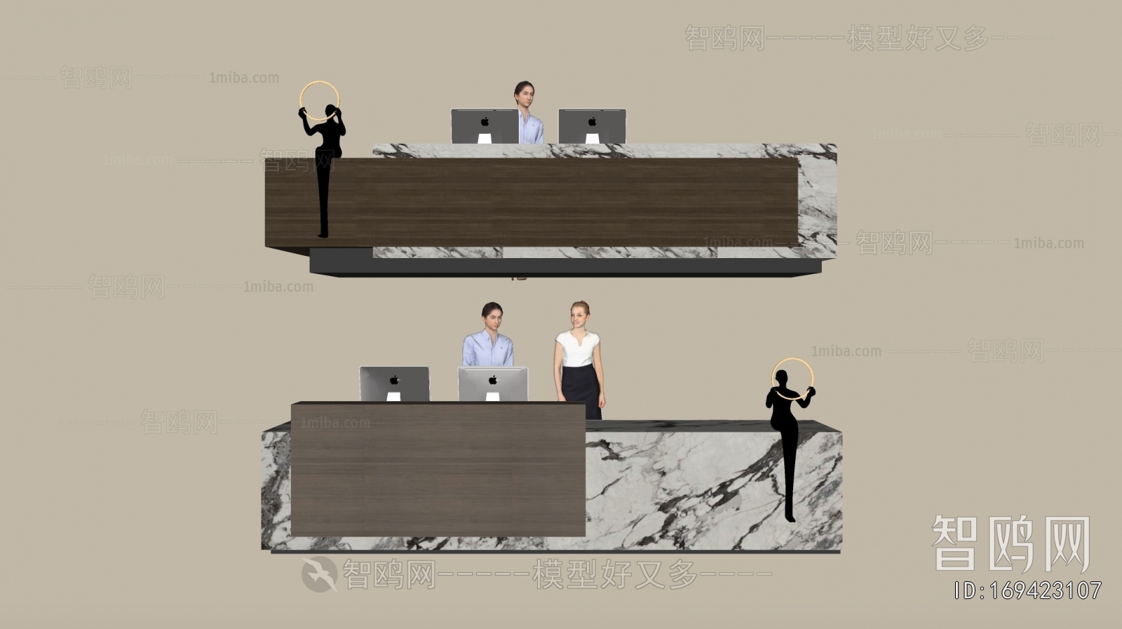 Modern Reception Desk