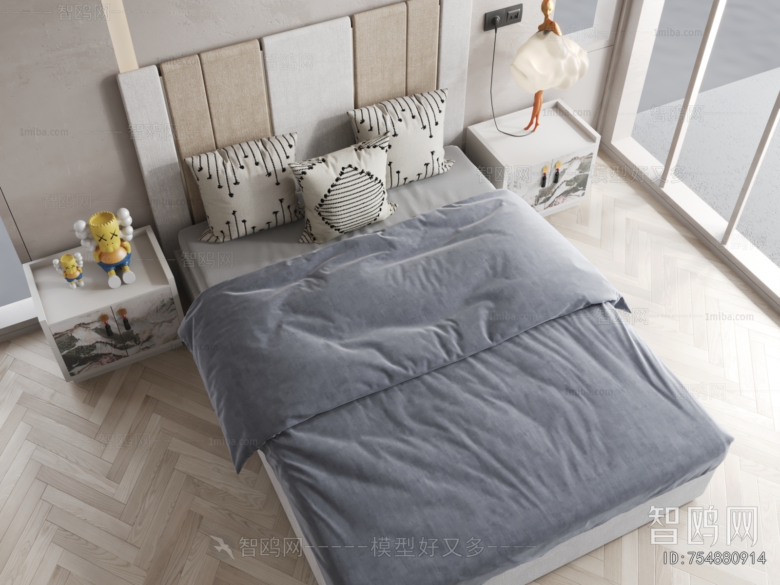 Modern Double Bed