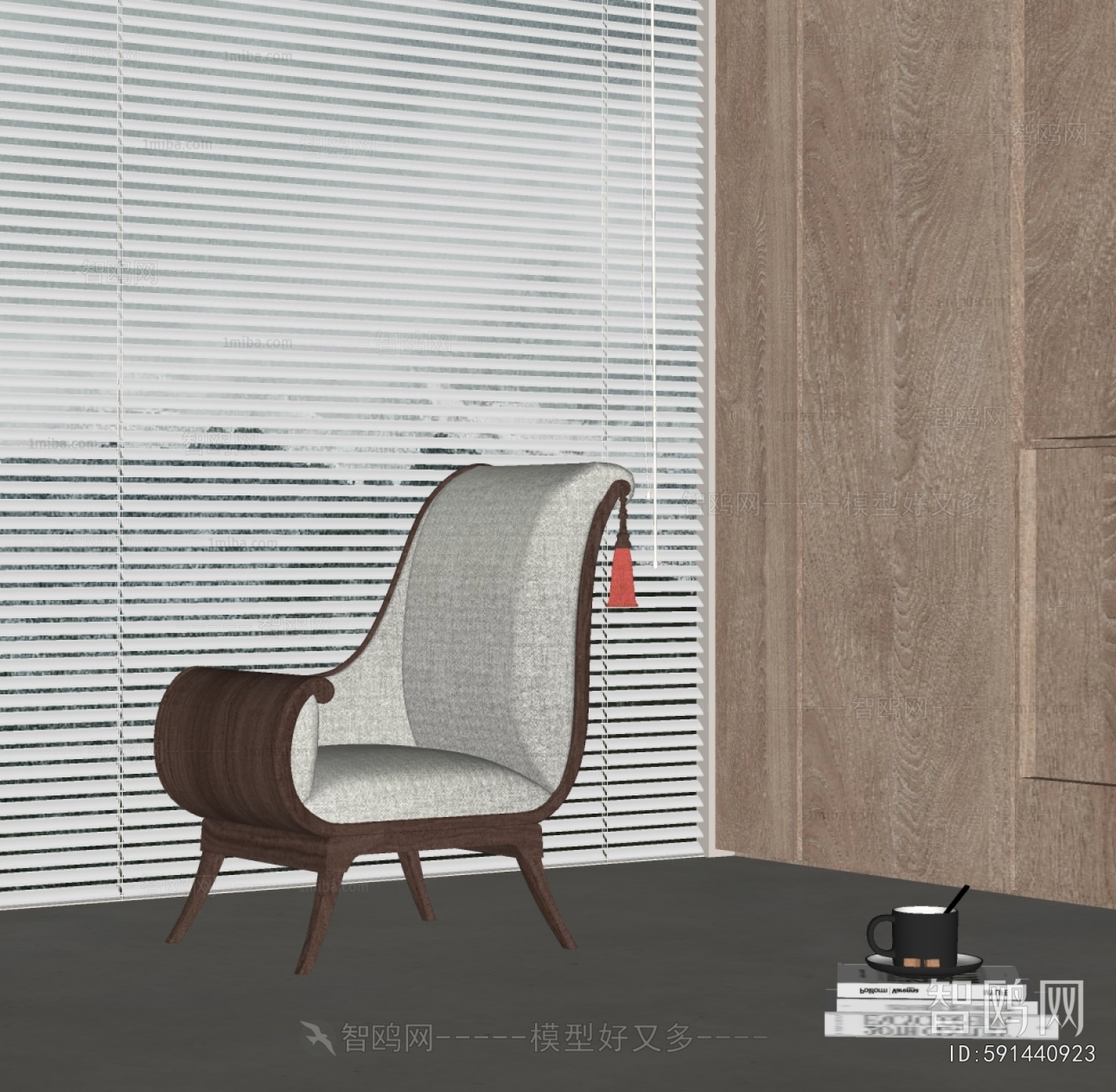 New Chinese Style Lounge Chair