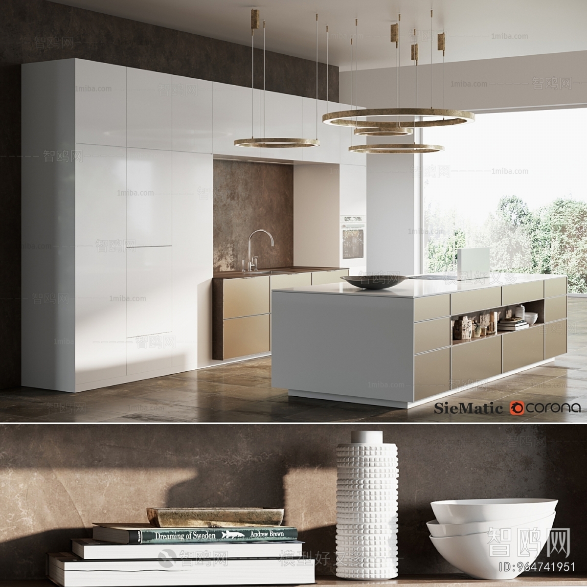 Modern Open Kitchen