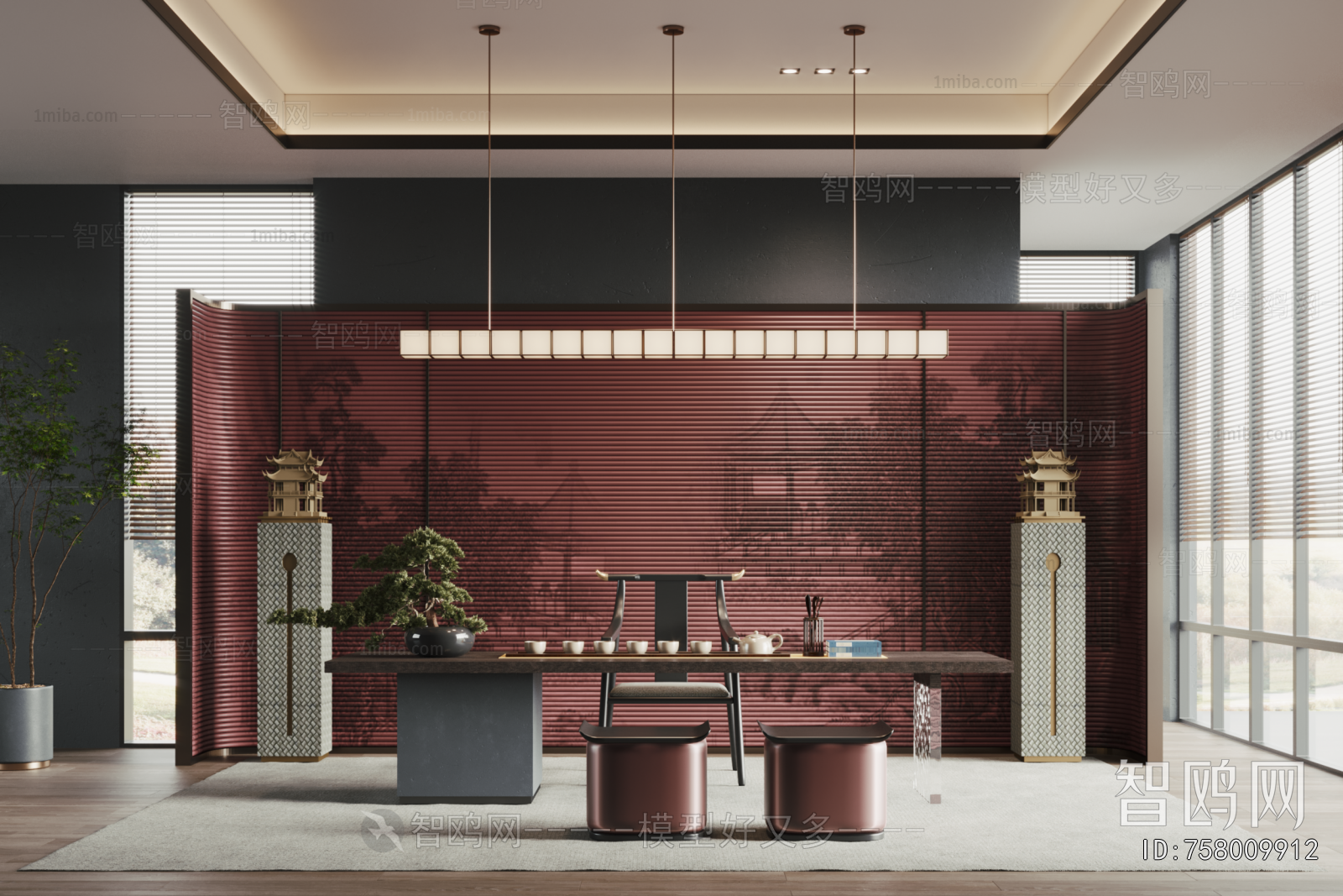 New Chinese Style Tea House