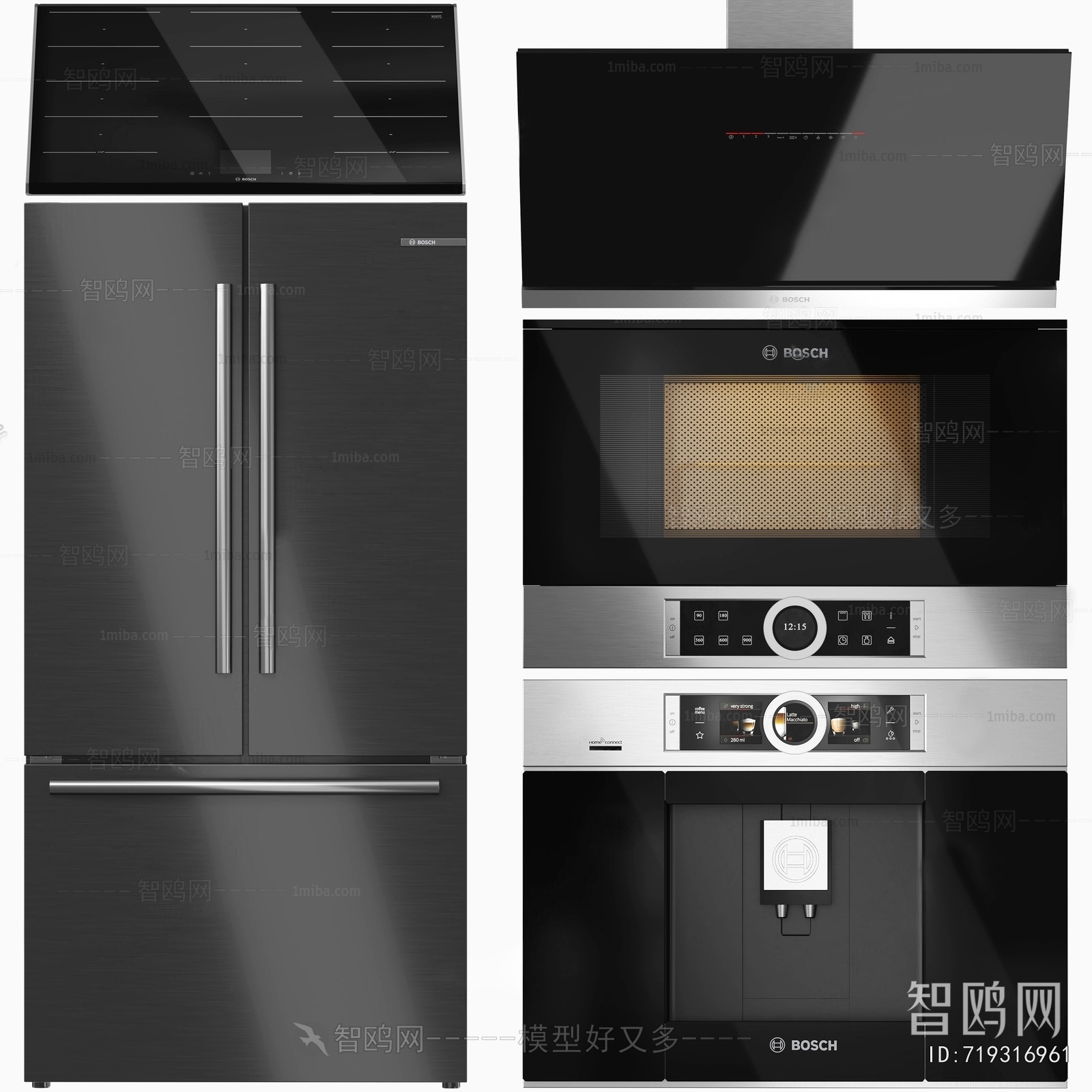 Modern Electric Kitchen Appliances