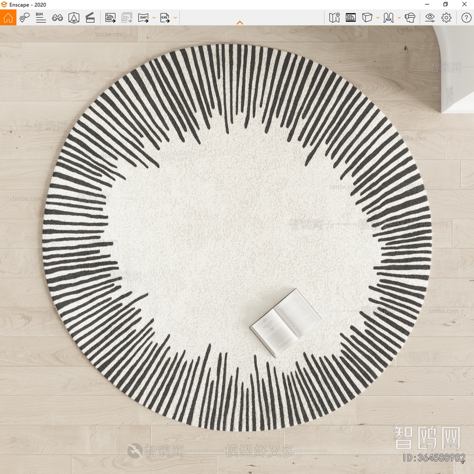 Modern Circular Carpet