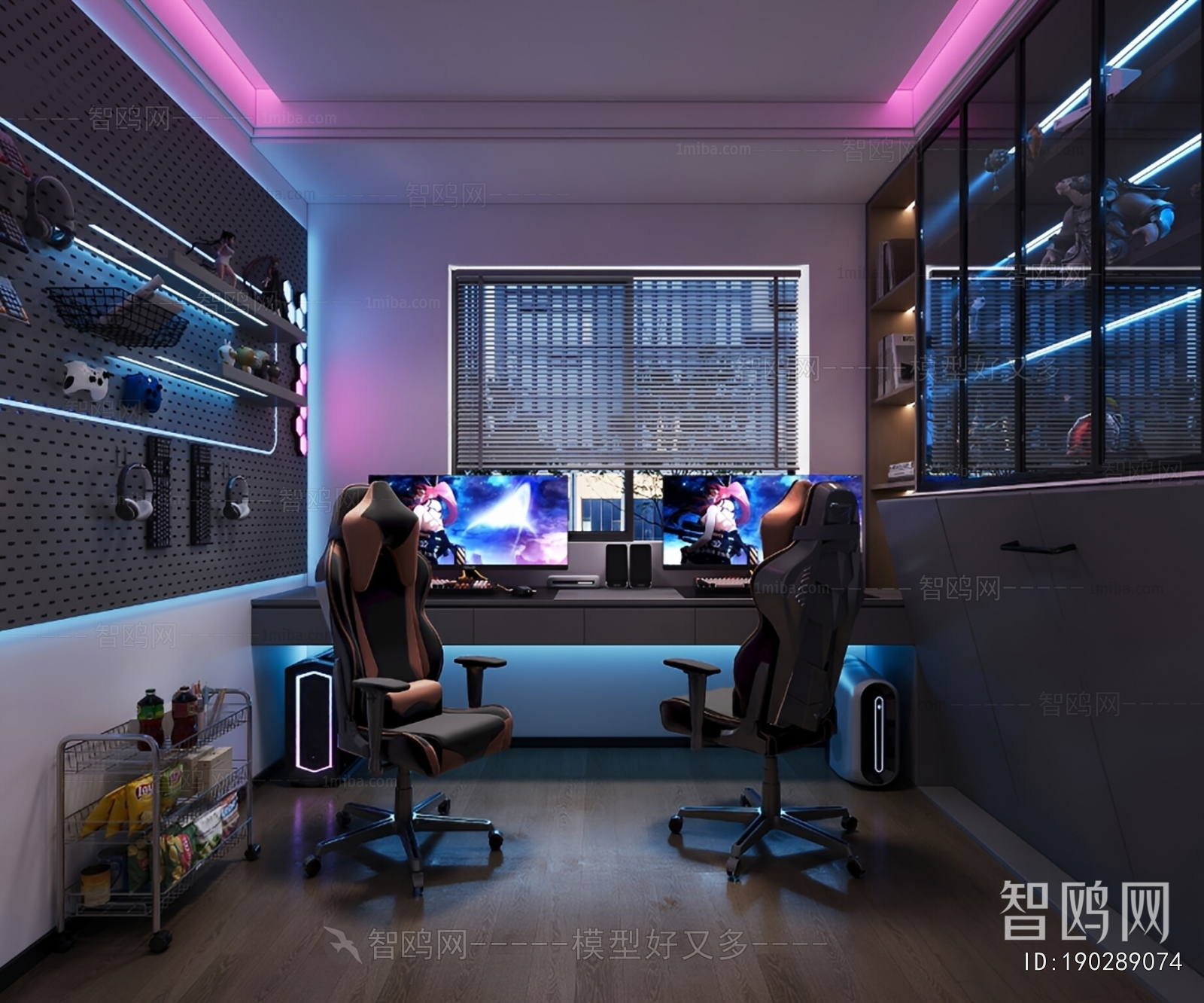 Modern E-sports Room