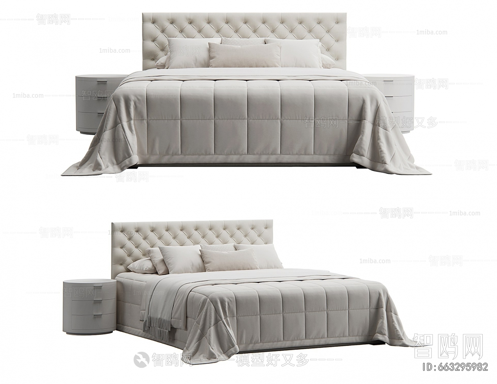 Modern Double Bed