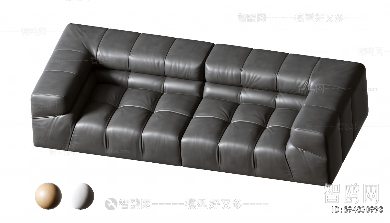 Modern Multi Person Sofa