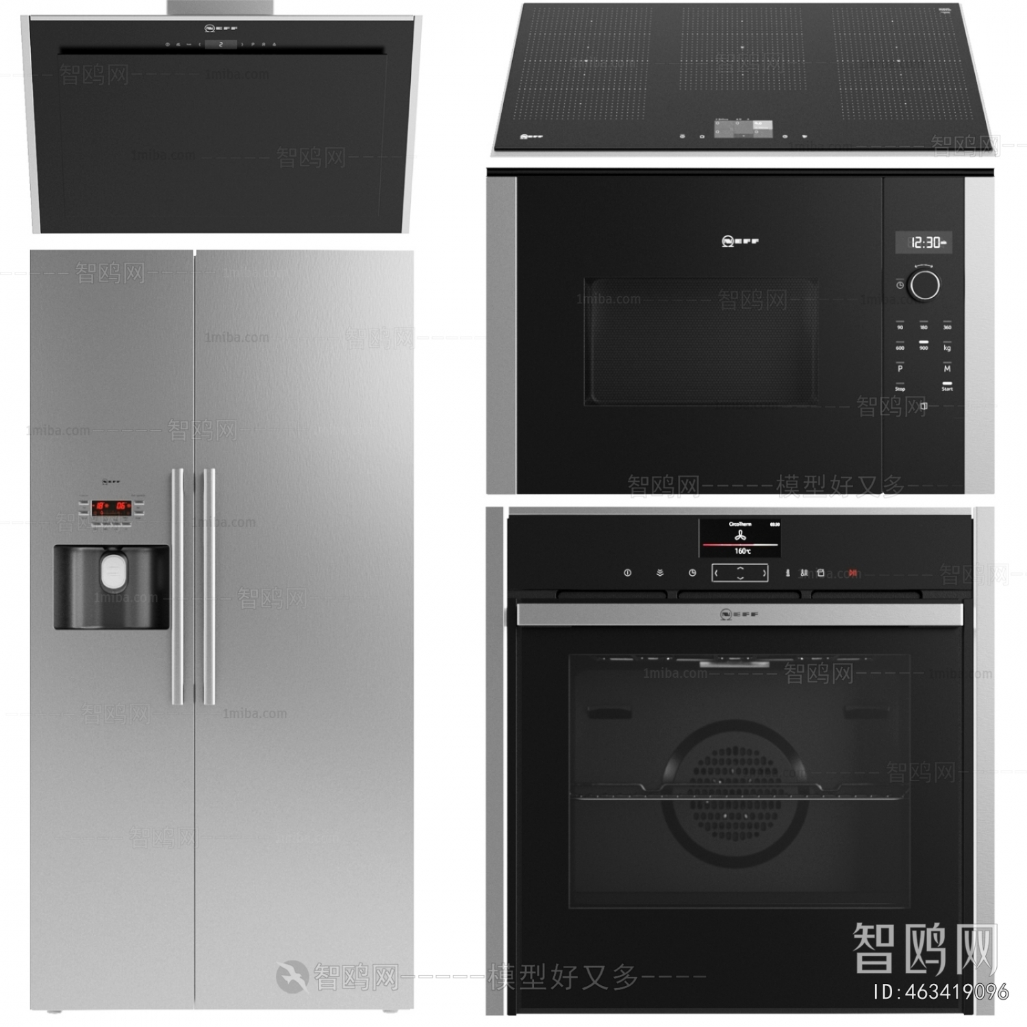 Modern Electric Kitchen Appliances