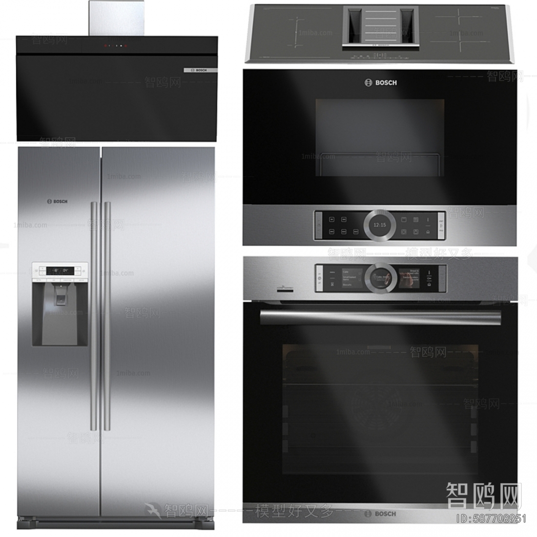 Modern Electric Kitchen Appliances