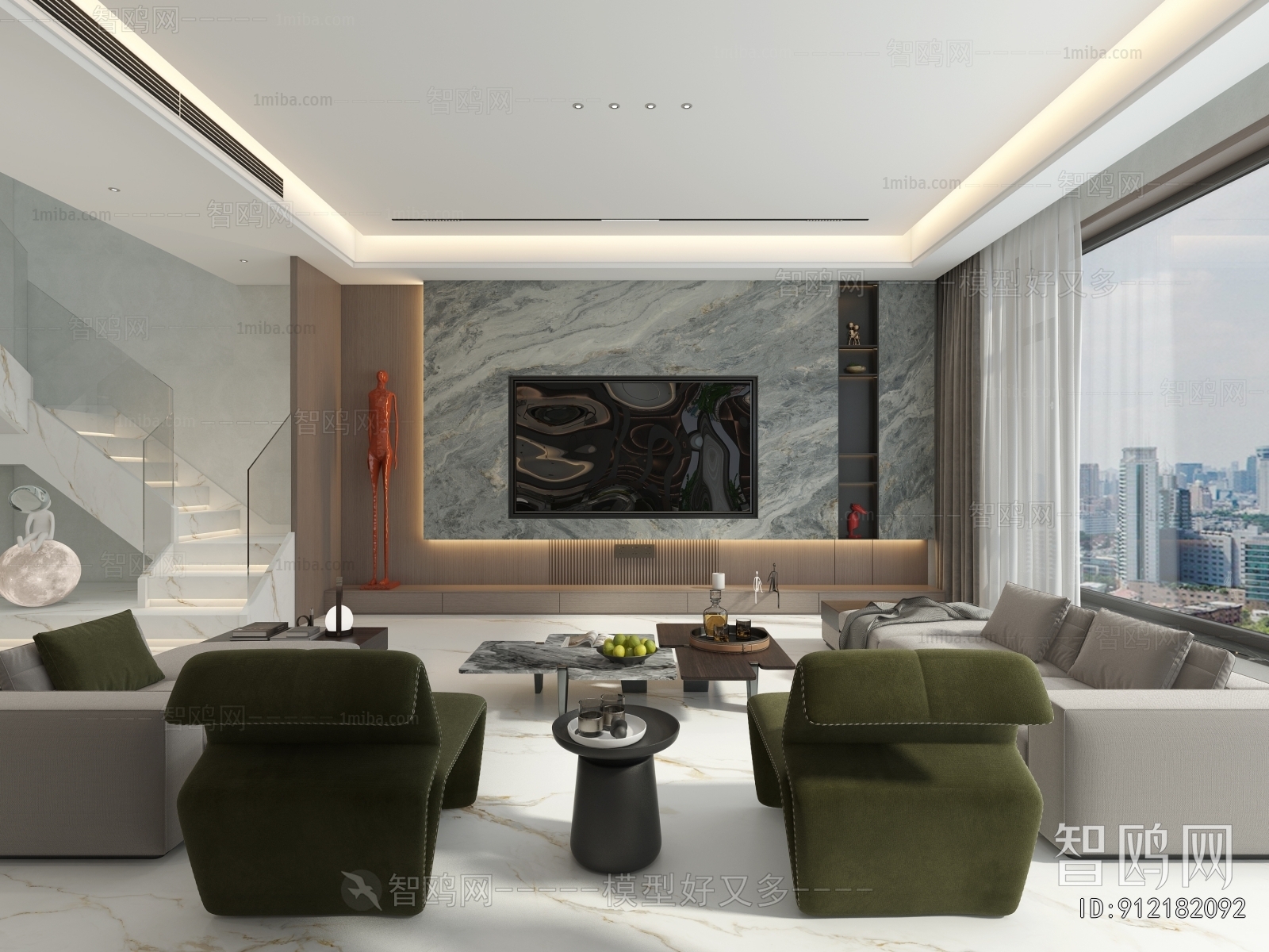 Modern A Living Room