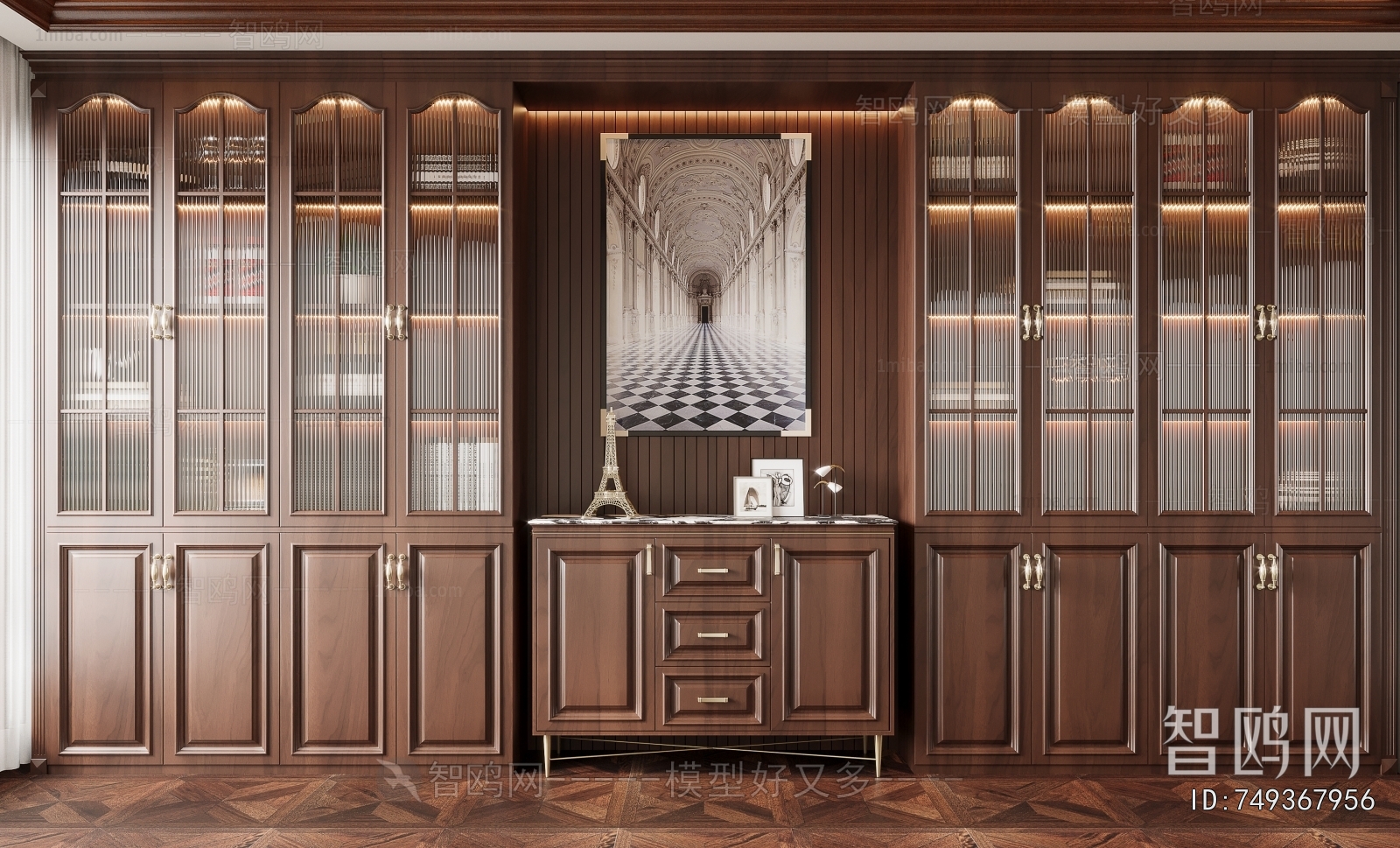 American Style Wine Cabinet