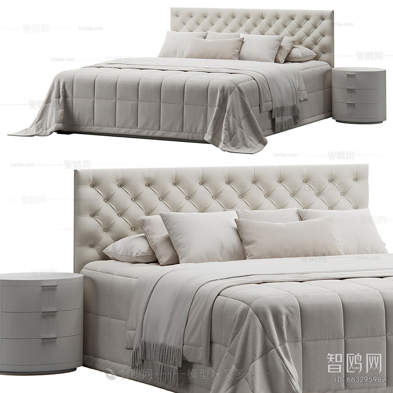 Modern Double Bed