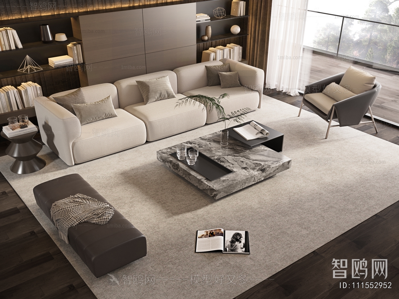 Modern Sofa Combination