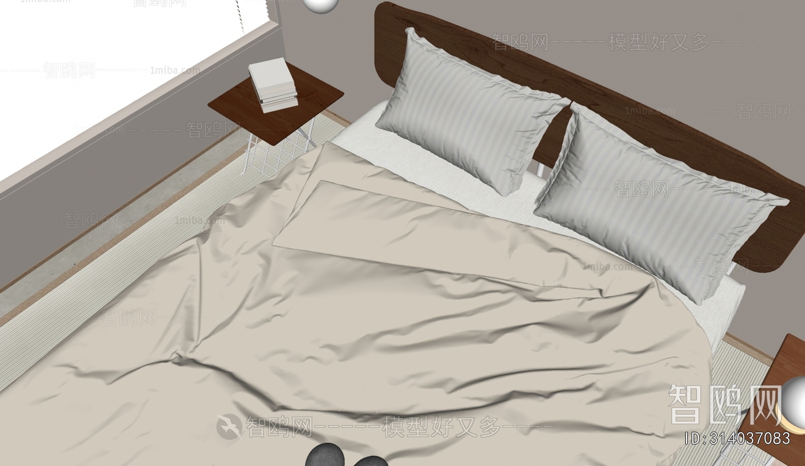 Modern Double Bed