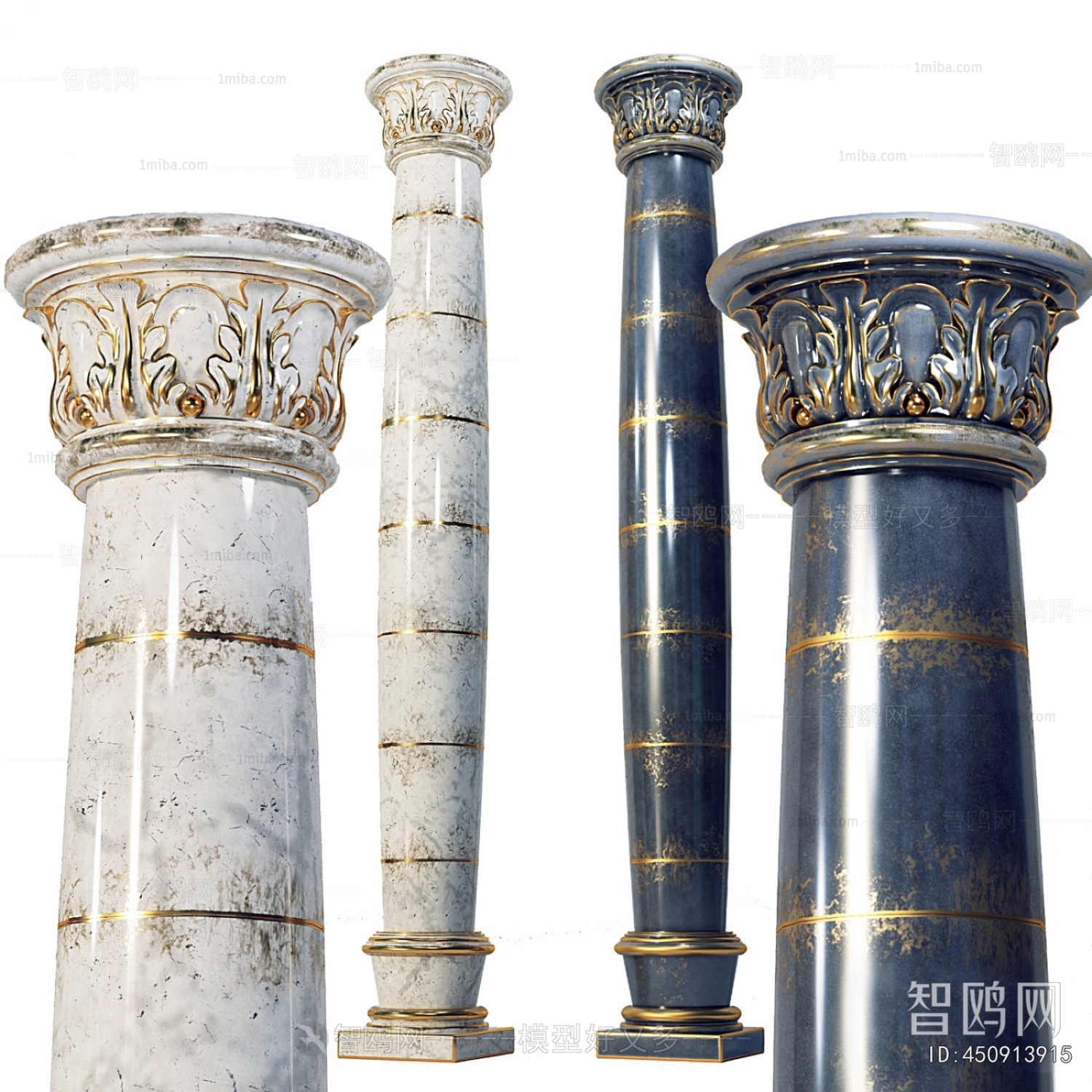 European Style Roman Pillar