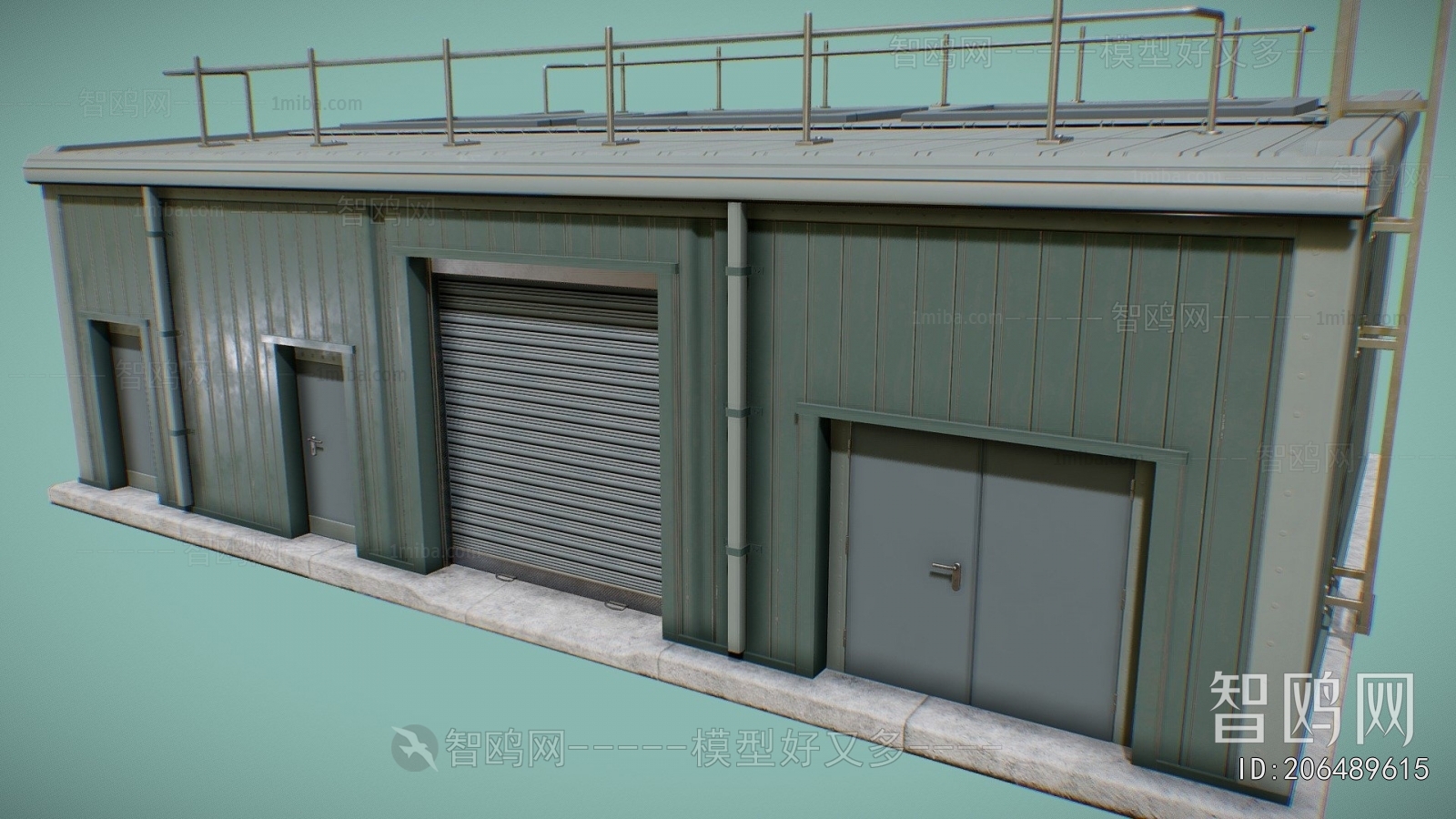 Modern Industrial Building