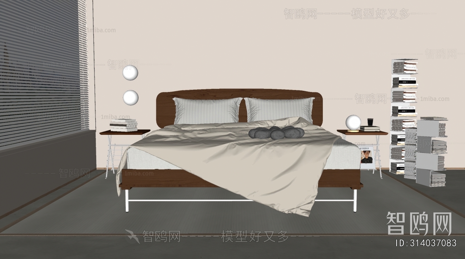 Modern Double Bed