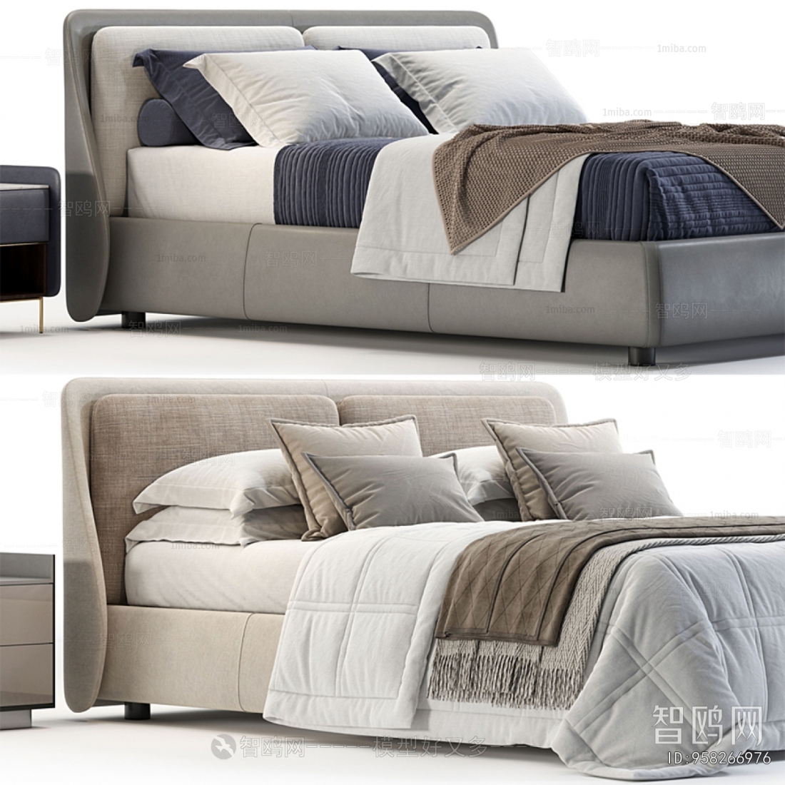 Modern Double Bed