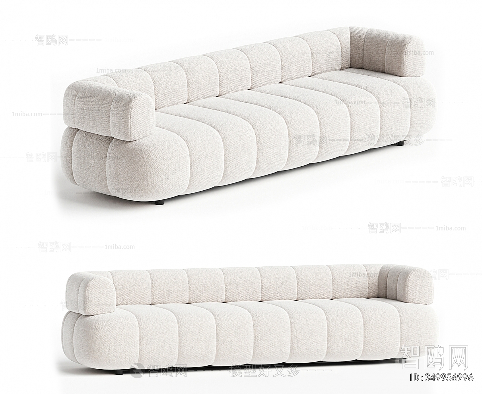 Modern Multi Person Sofa