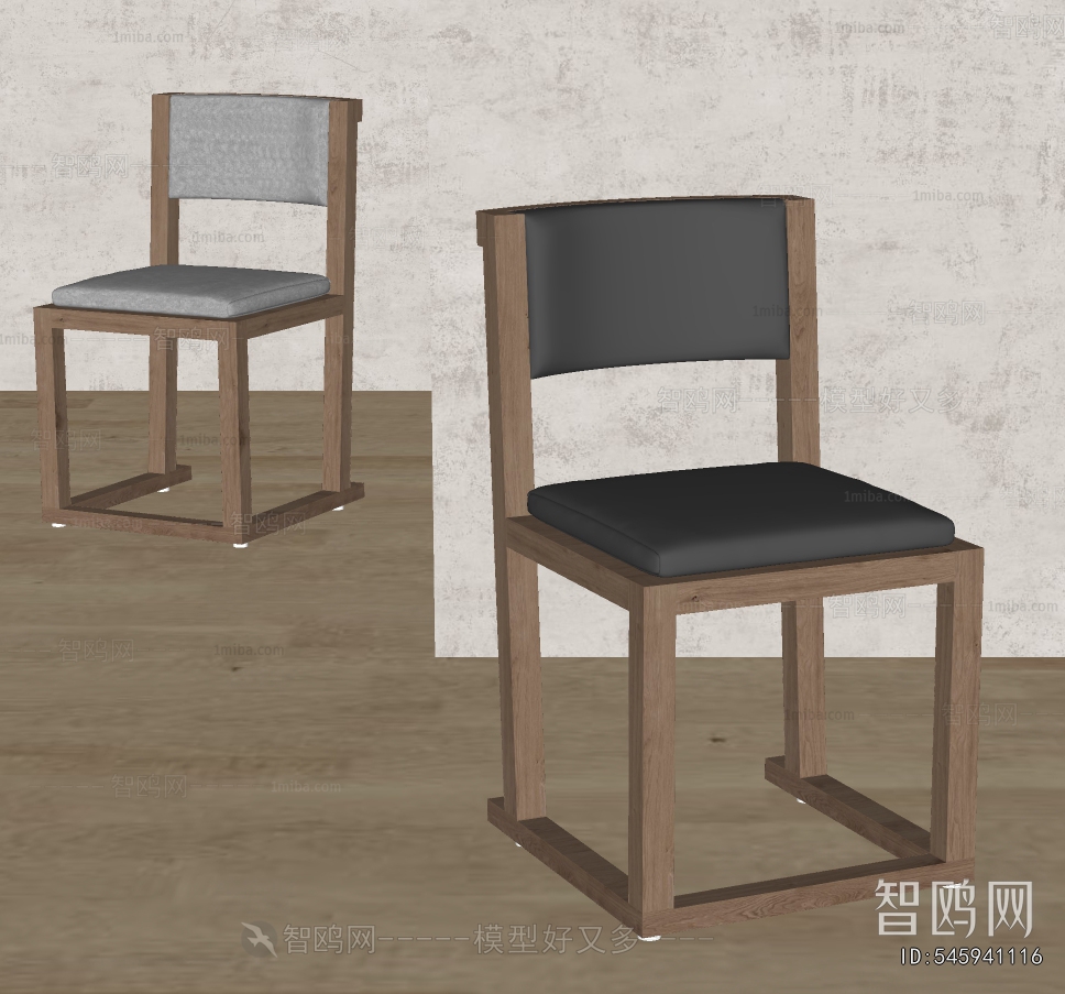 Wabi-sabi Style Single Chair