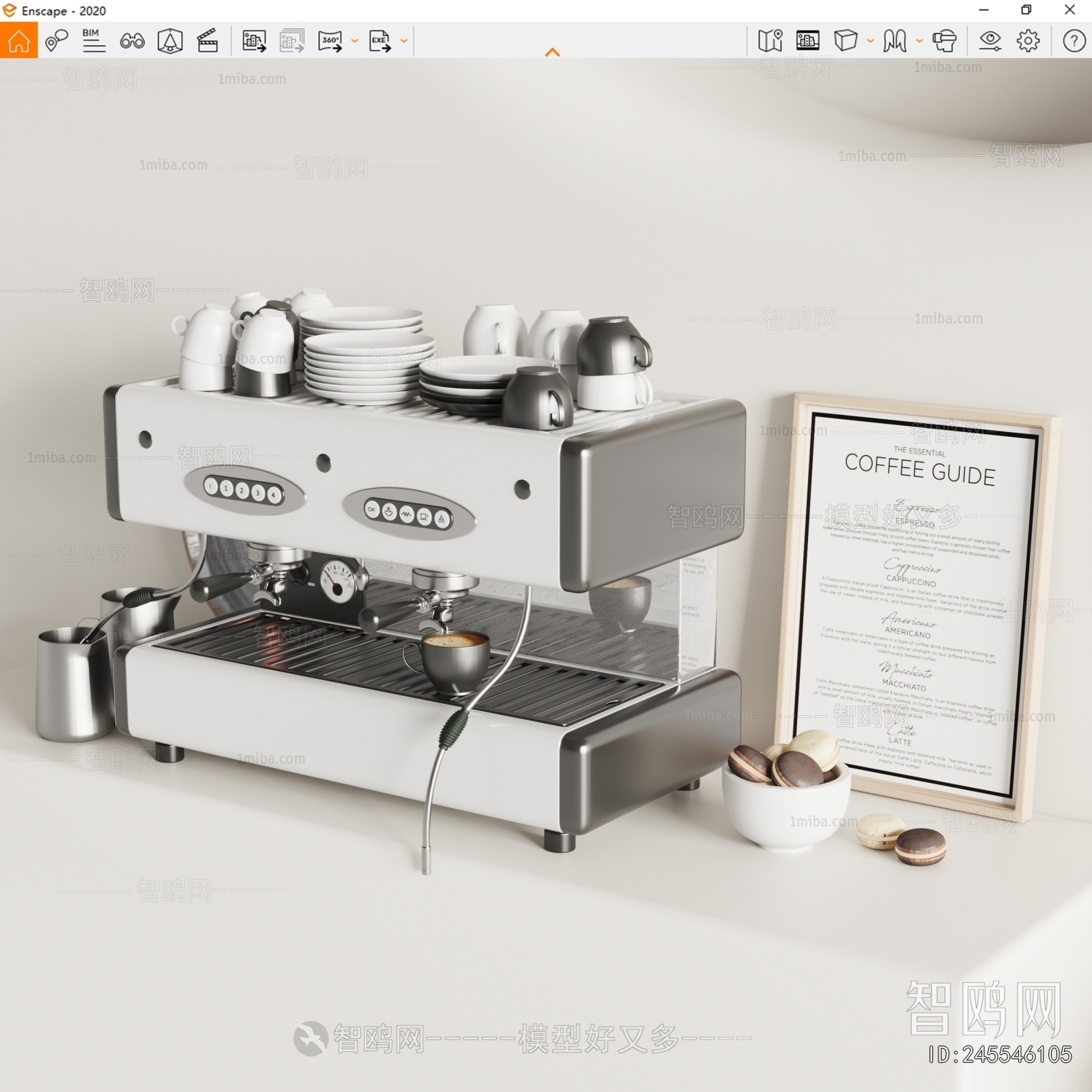 Modern Kitchen Electric Coffee Machine