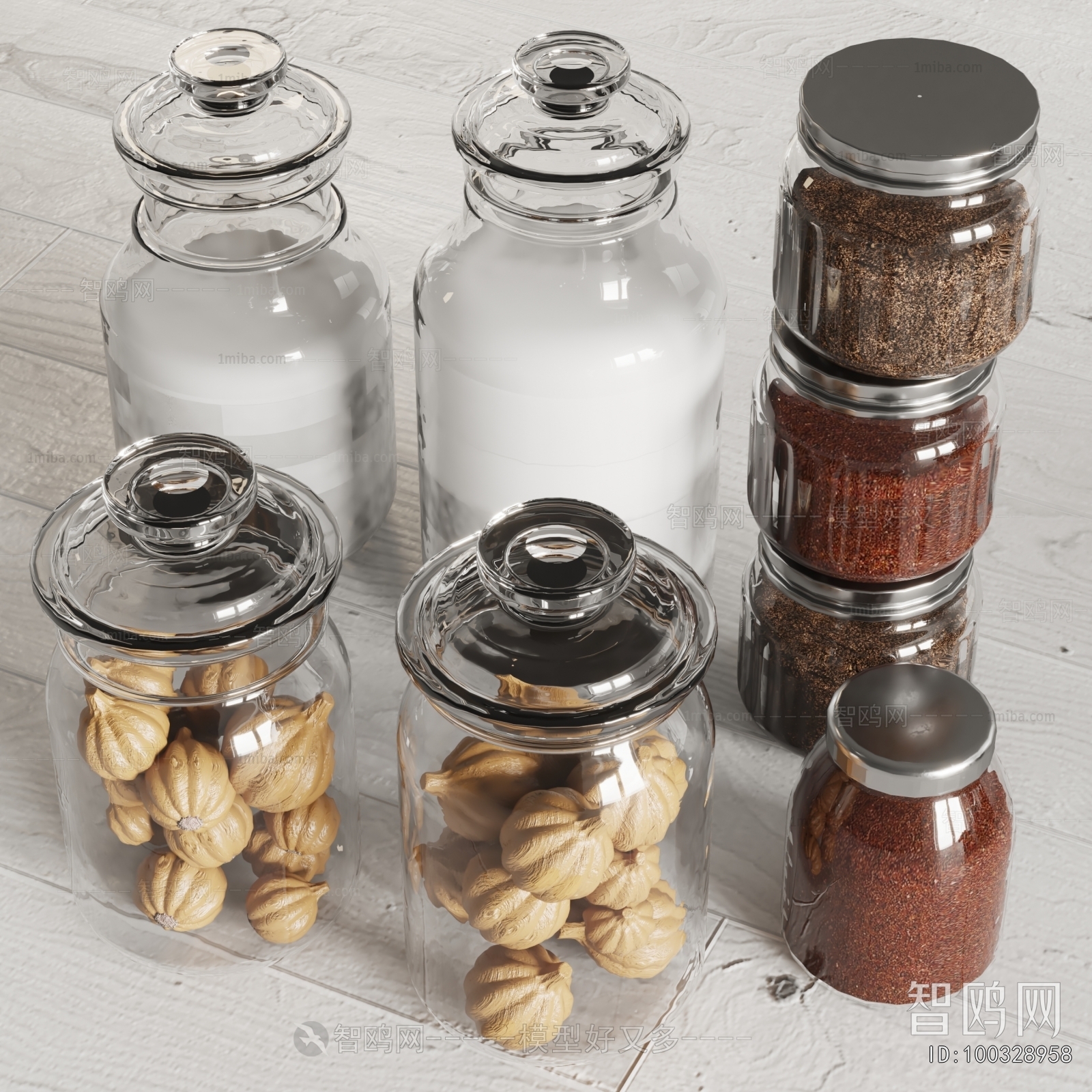 Modern Seasoning Jar