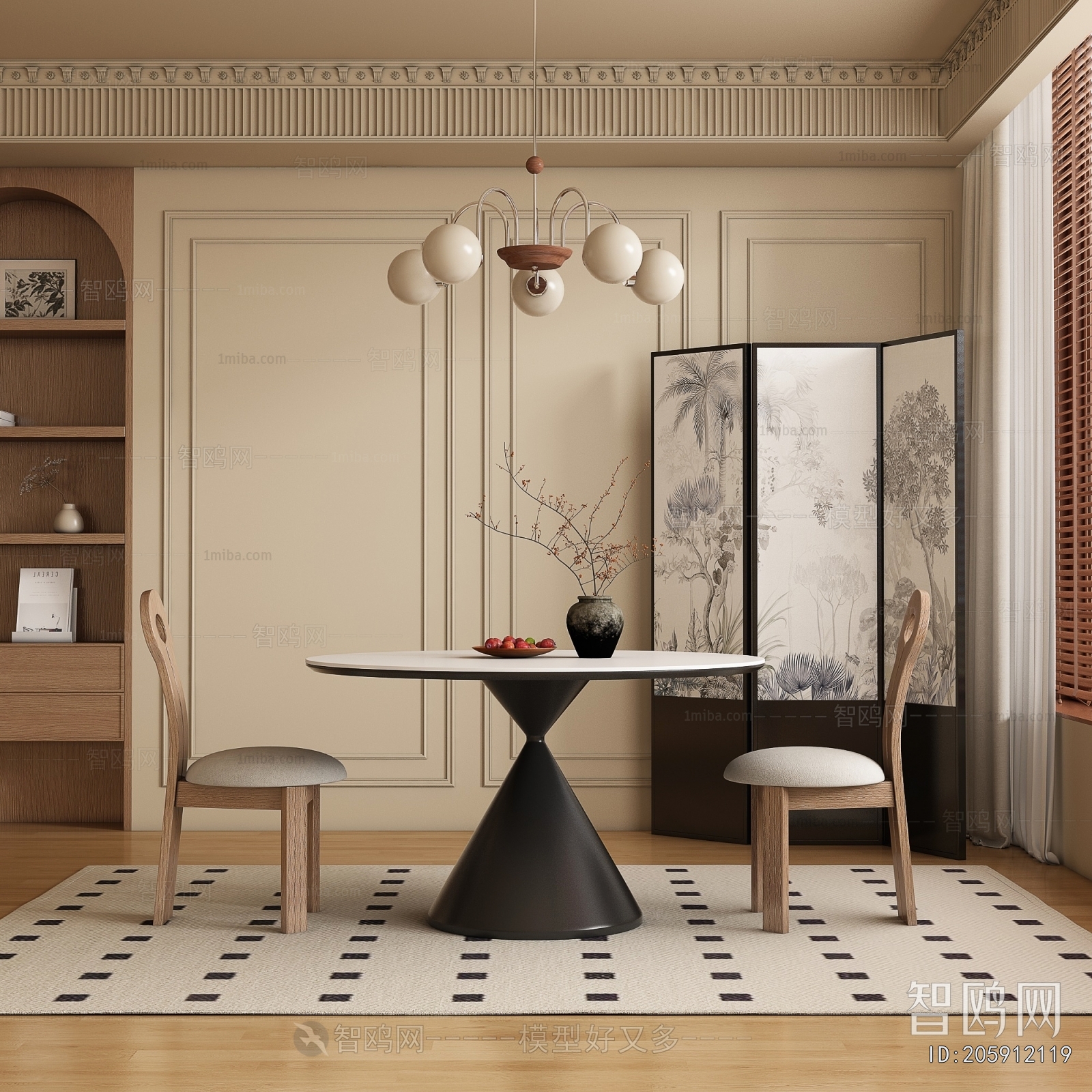 French Style Dining Room