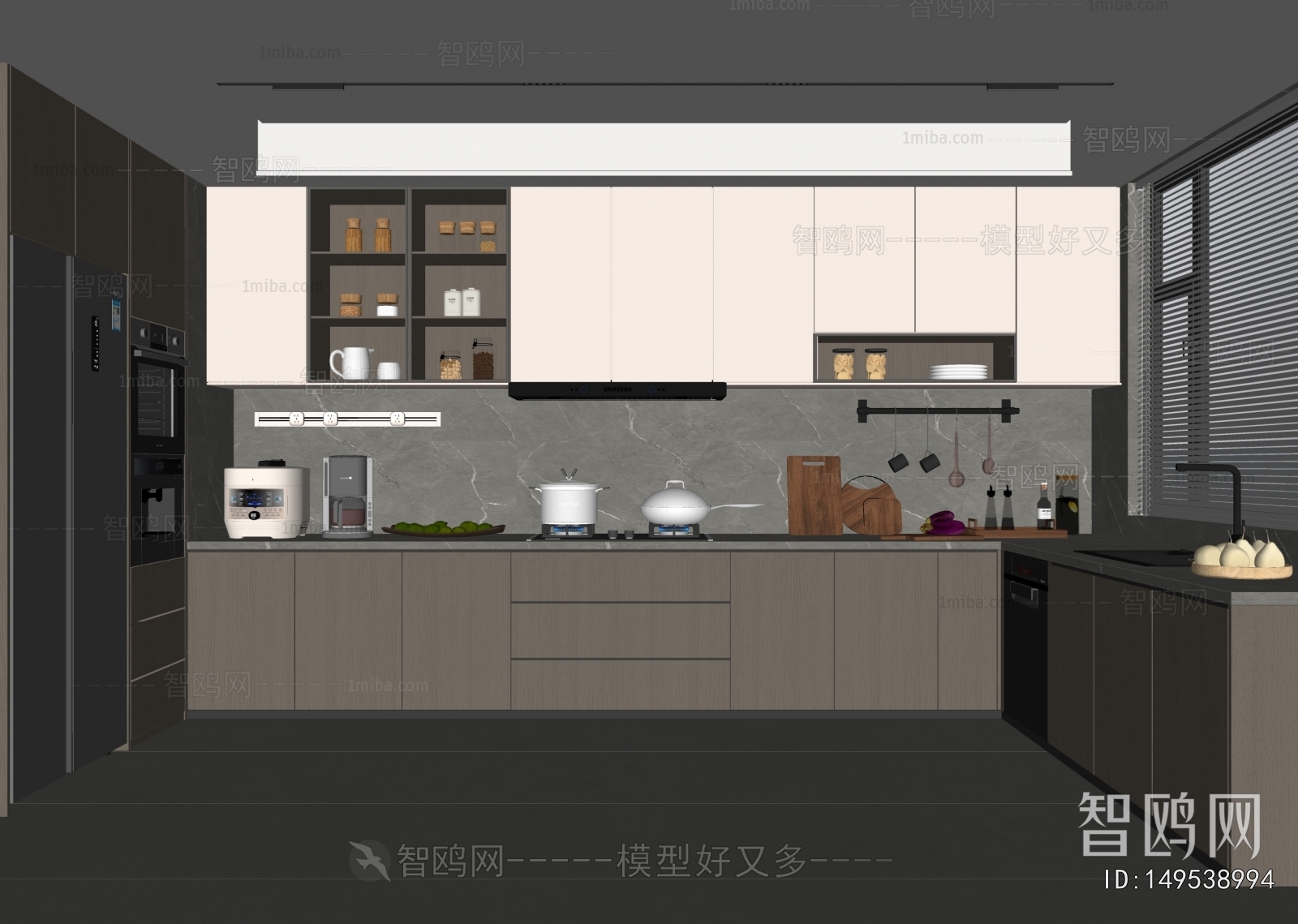 Modern The Kitchen