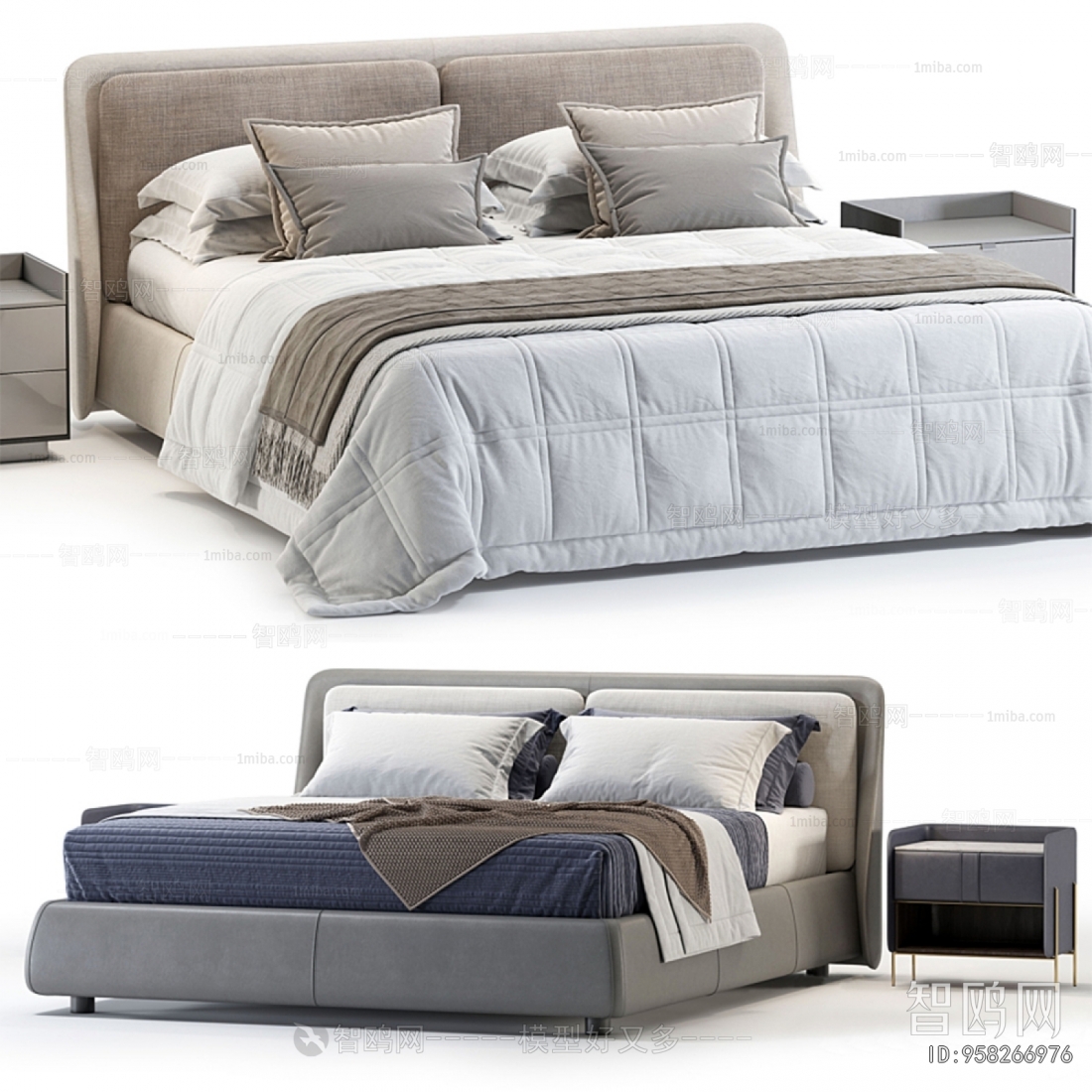 Modern Double Bed